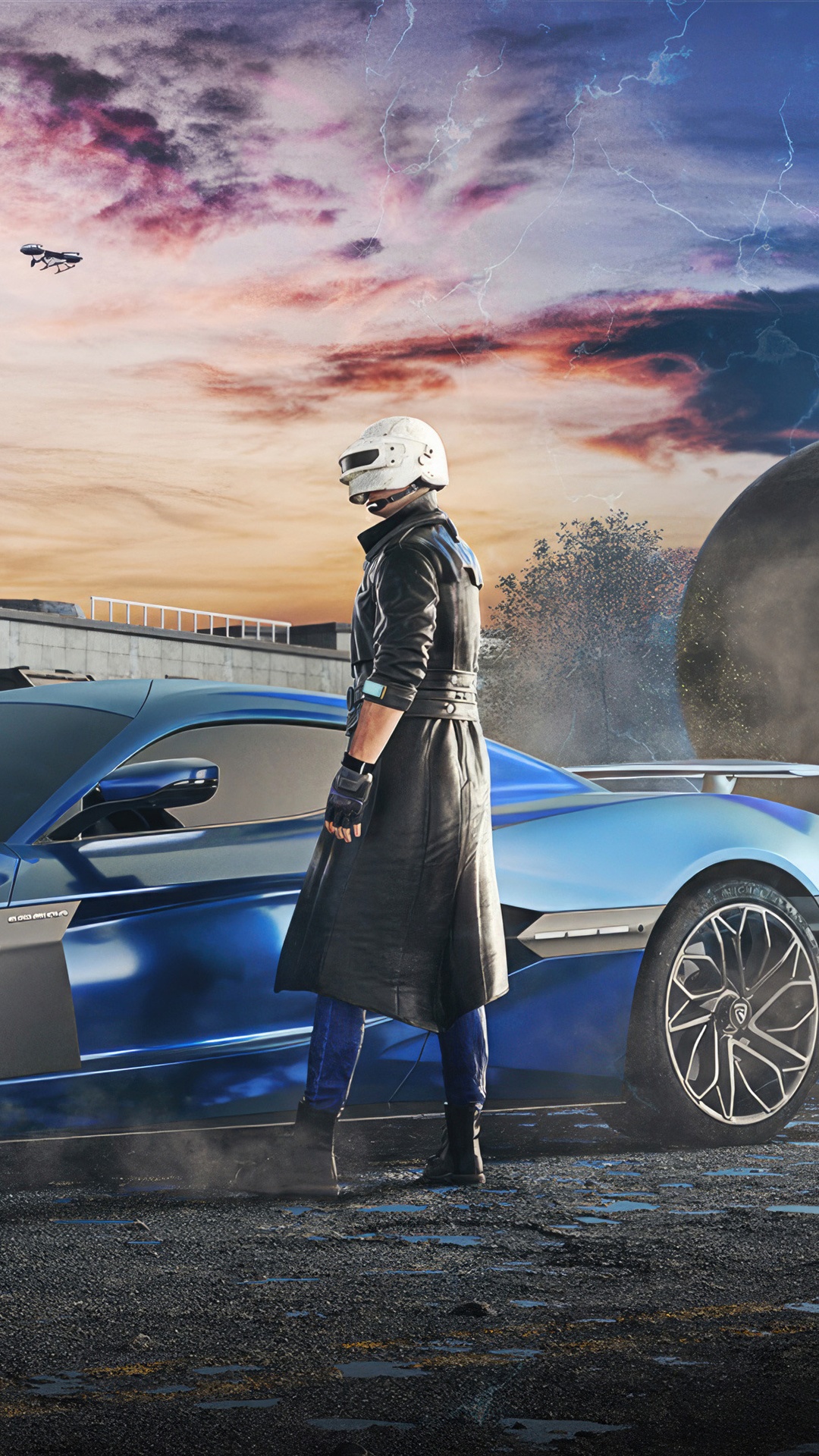 PUBG New State Mobile McLaren Senna HD Phone Wallpaper