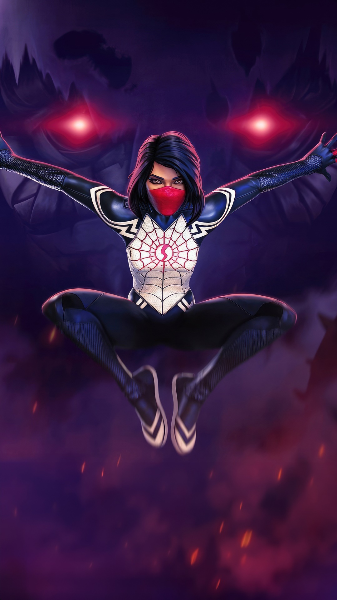 Silk in Marvel Contest of Champions HD Phone Wallpaper