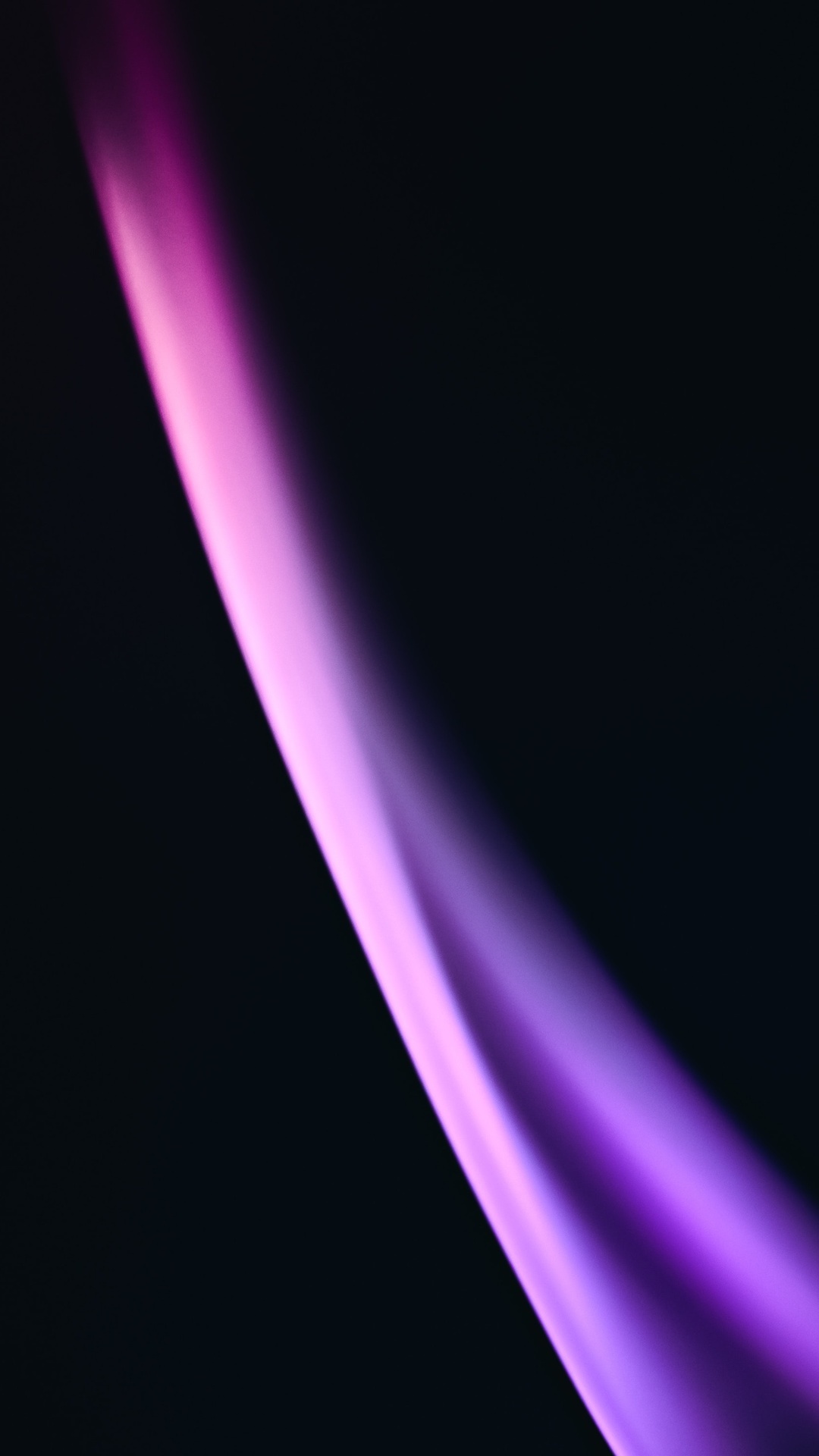 Abstract purple and pink light streaks on black background HD Phone Wallpaper