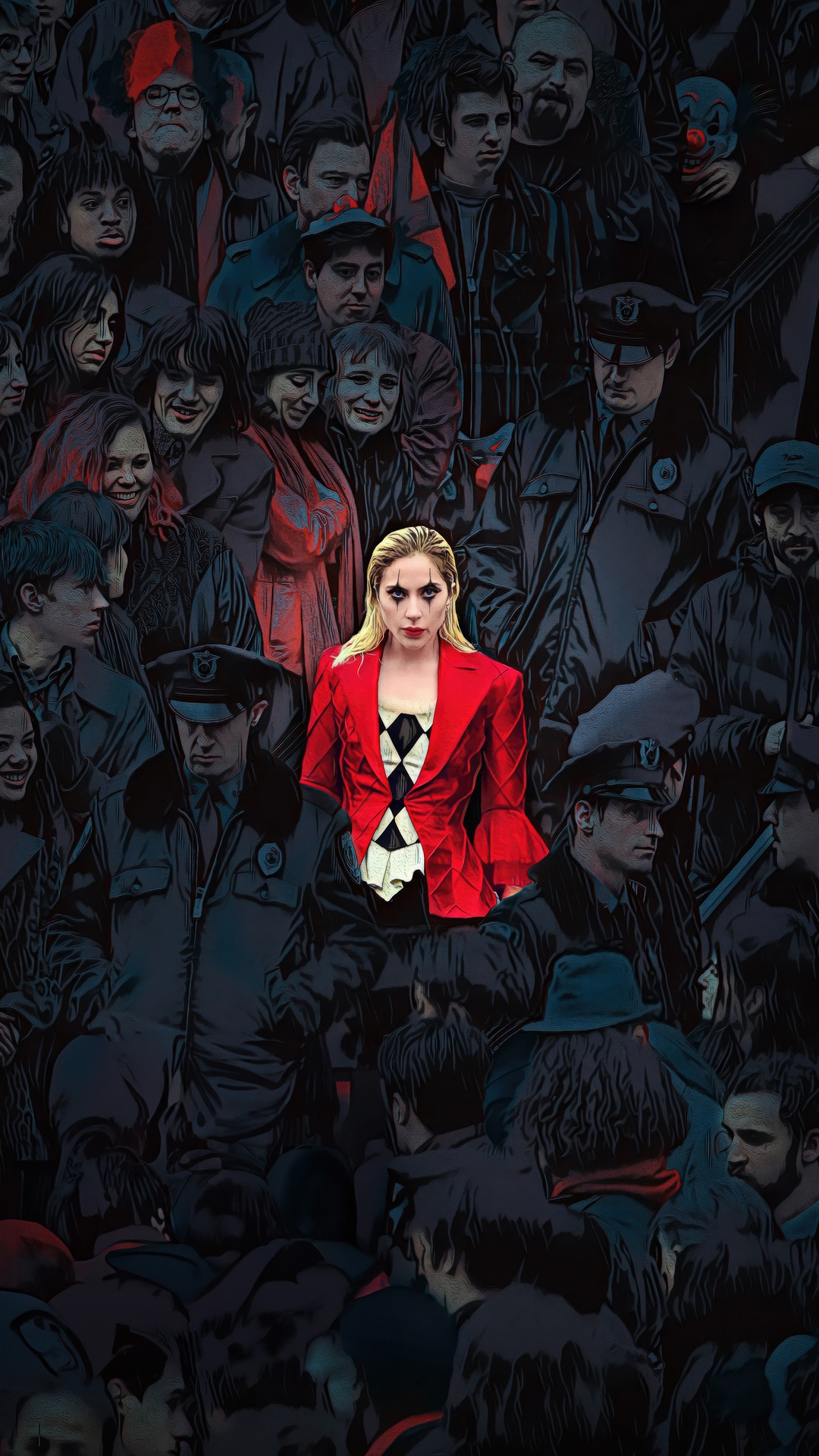 Lady Gaga as Harley Quinn in Joker 2 HD Phone Wallpaper