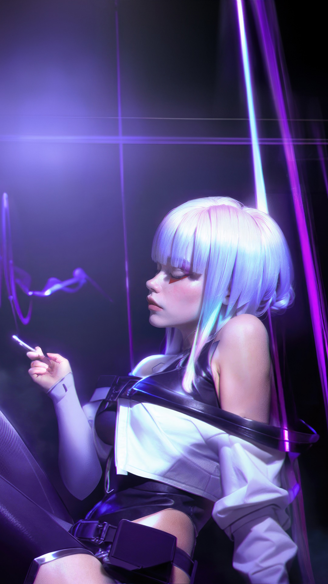 Cyberpunk Edgerunners 4K Artstation HD Phone Wallpaper