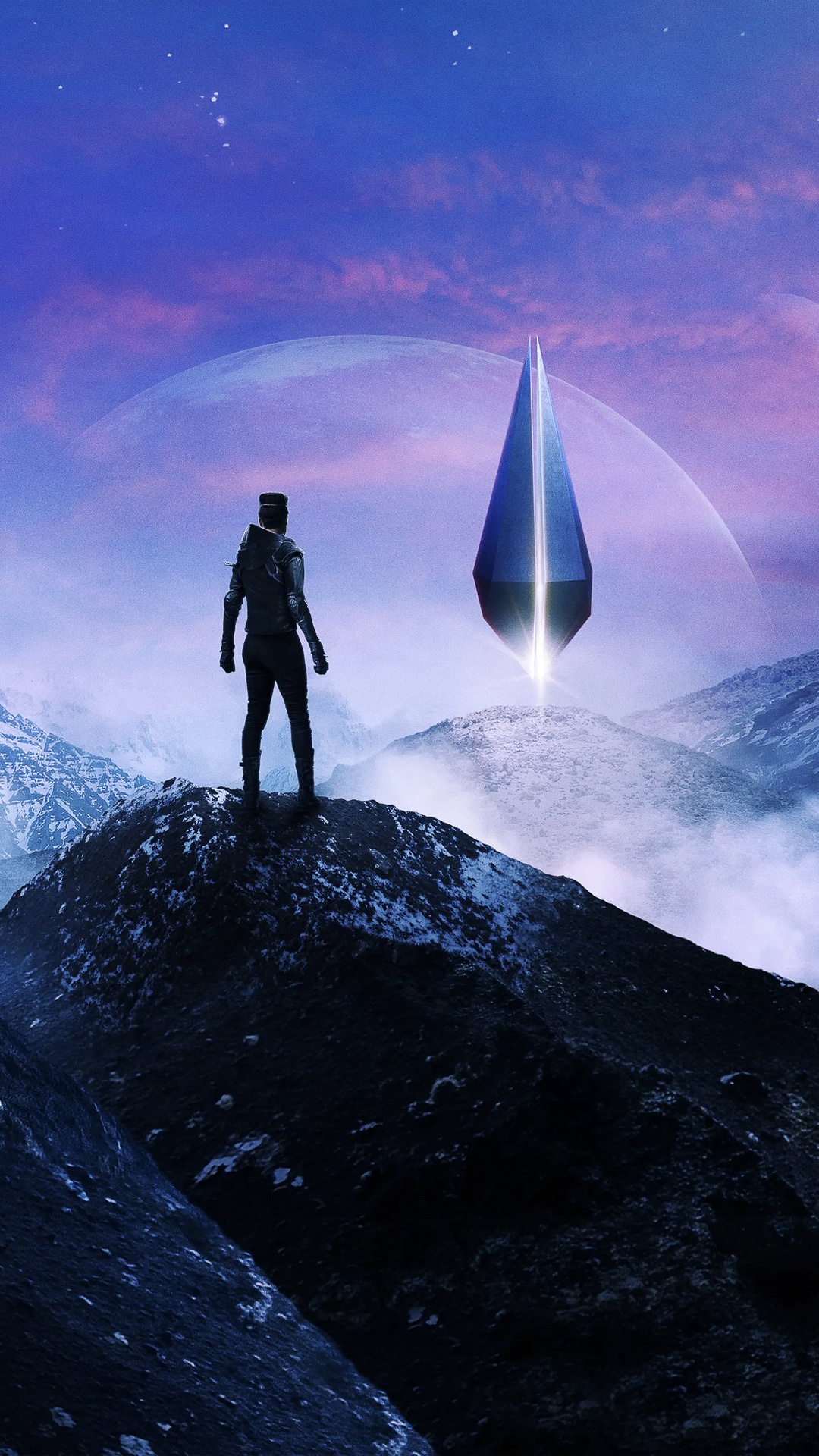 Foundation TV Show Sci-Fi Landscape HD Phone Wallpaper