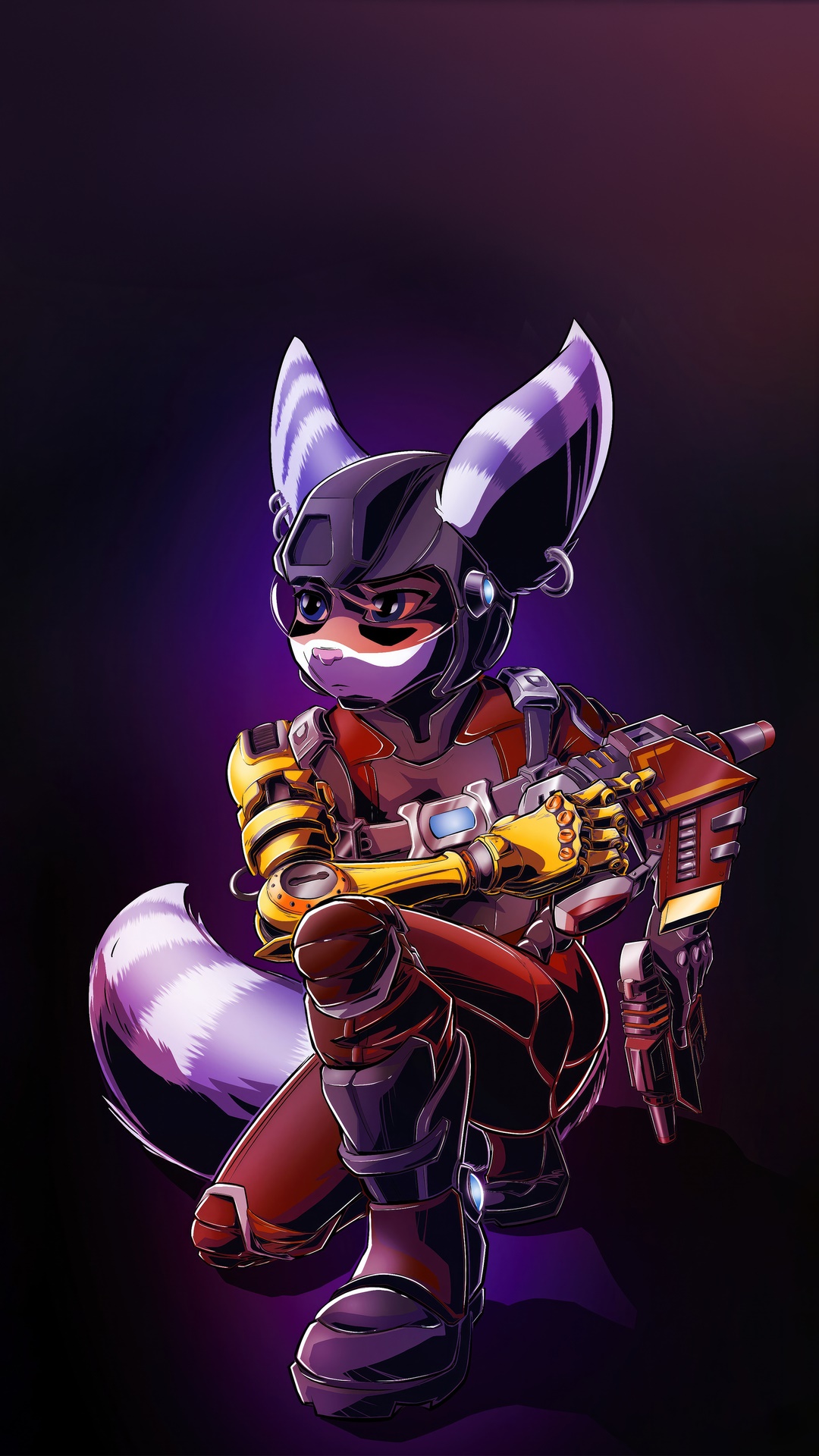 Ratchet & Clank: Rift Apart 4K HD Phone Wallpaper