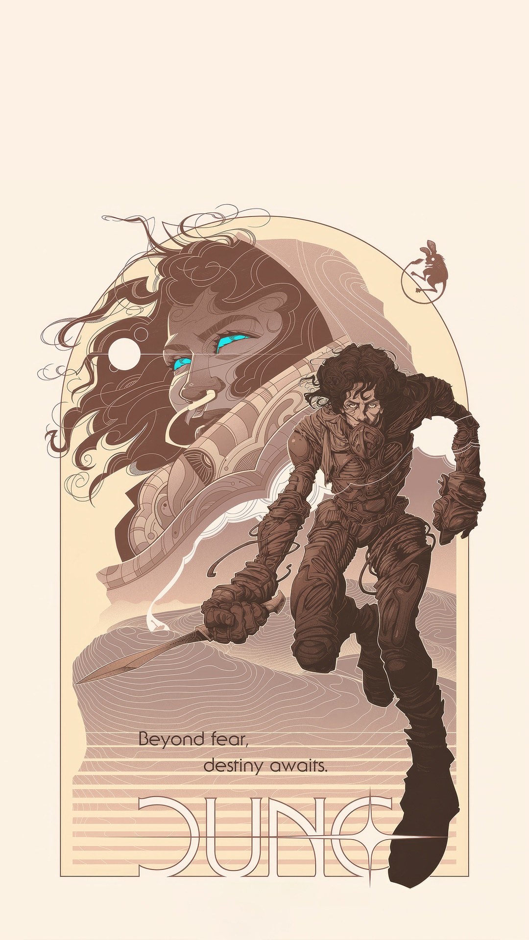 Dune Part Two Artwork HD Phone Wallpaper