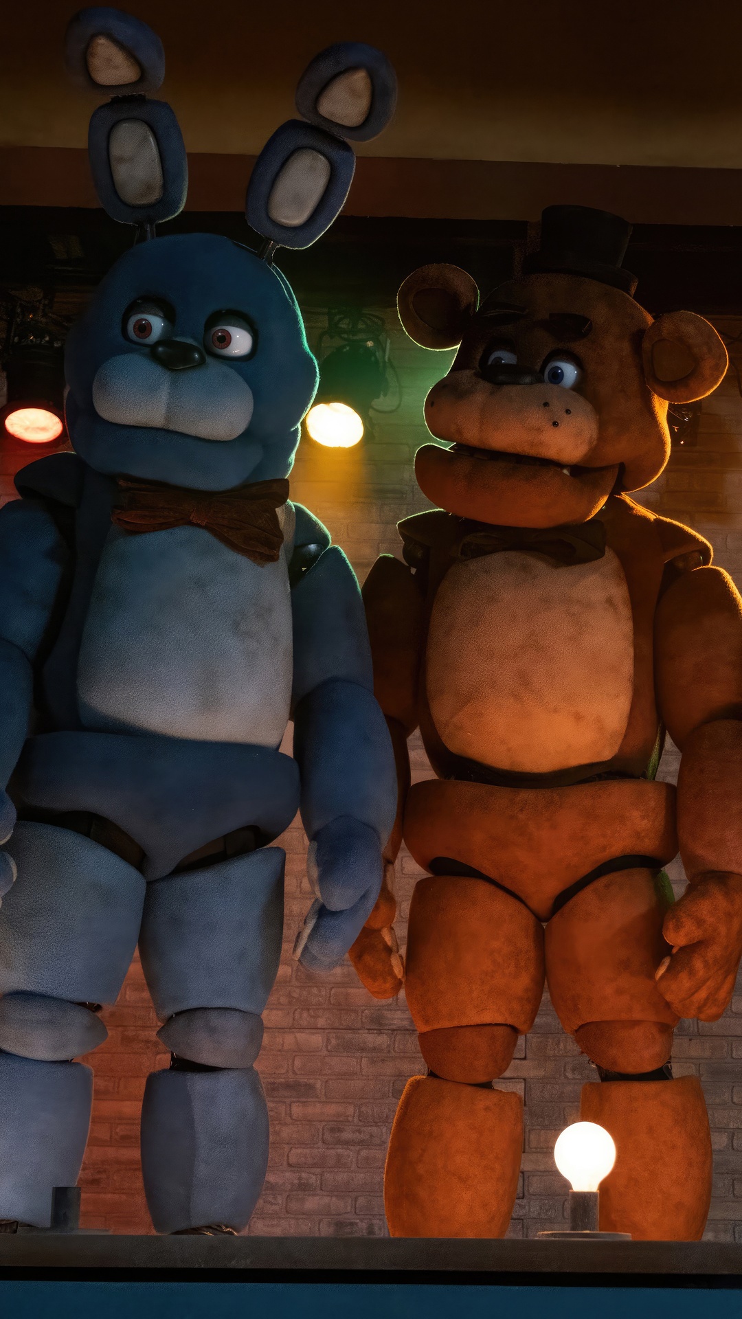 Bonnie and Freddy from Five Nights at Freddy's HD Phone Wallpaper