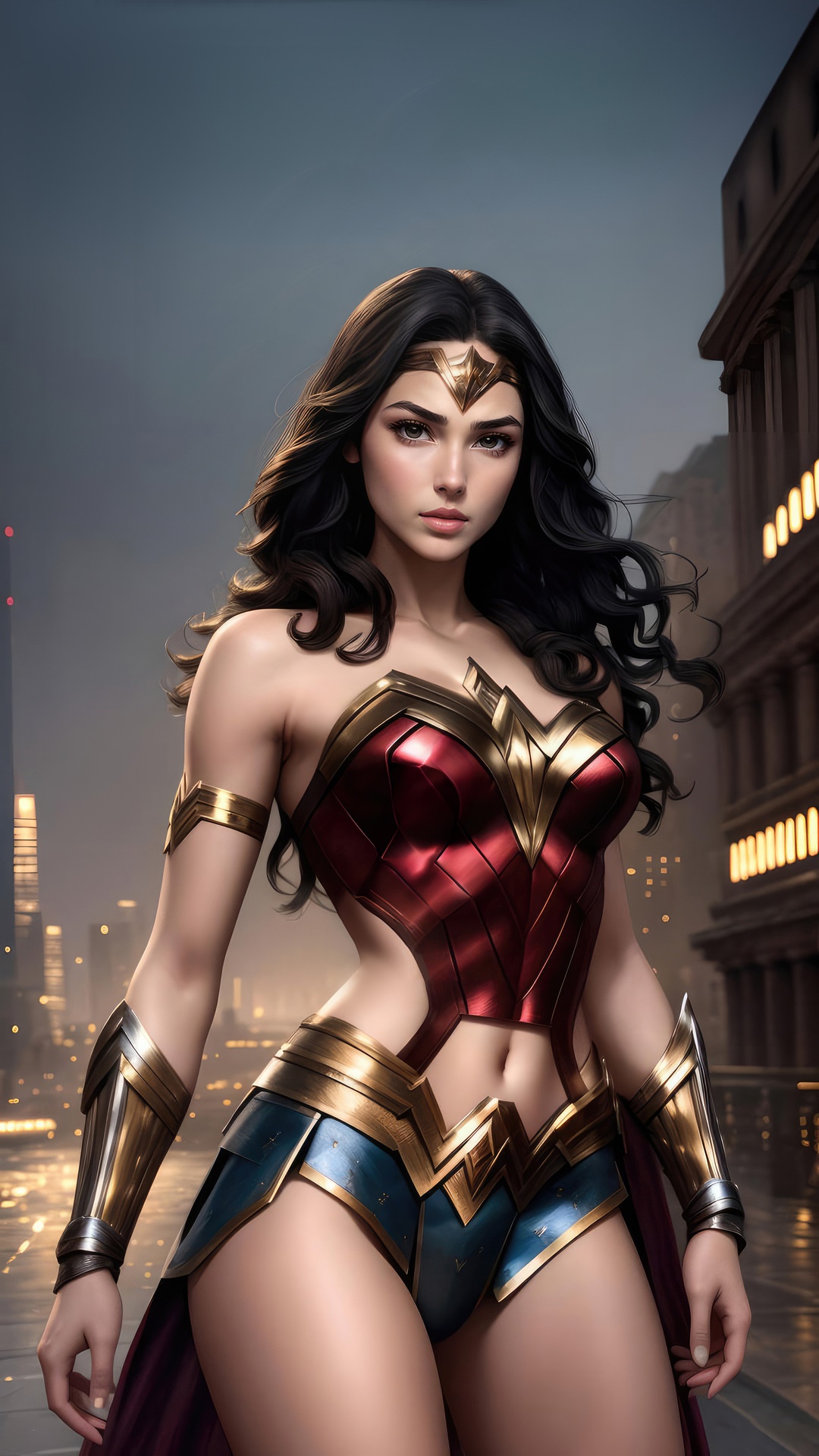 Wonder Woman artwork 4K HD Phone Wallpaper