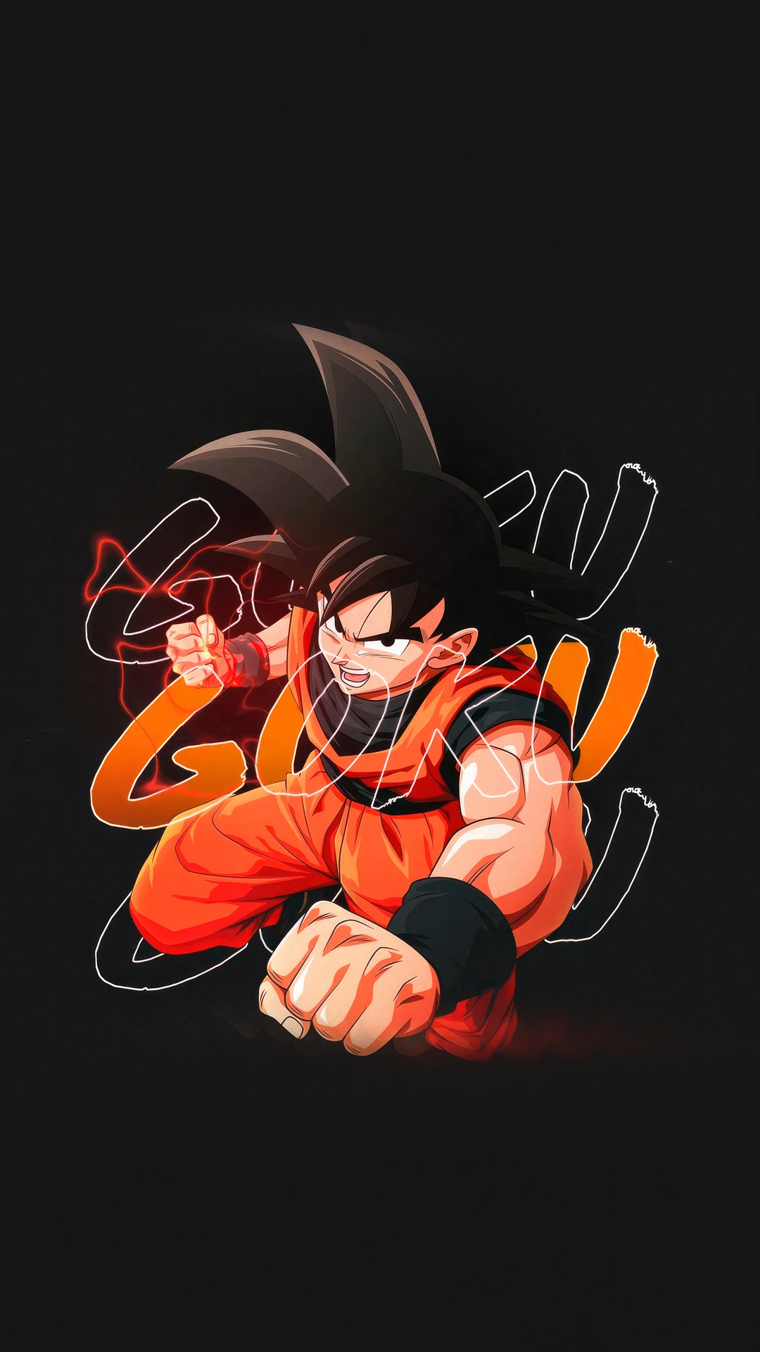 Goku from Dragon Ball Super in 4K HD Phone Wallpaper
