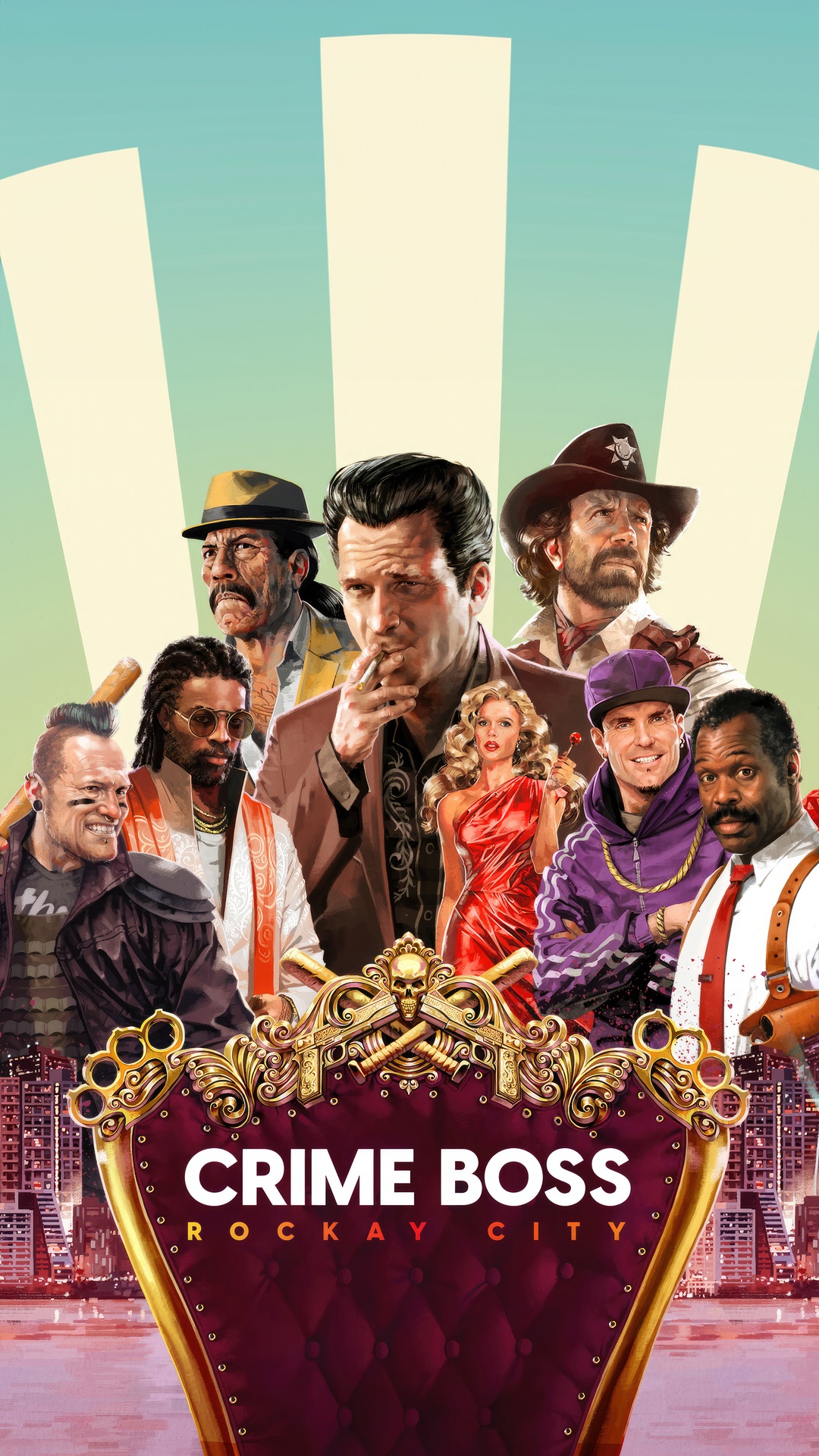Crime Boss Rockay City Characters HD Phone Wallpaper
