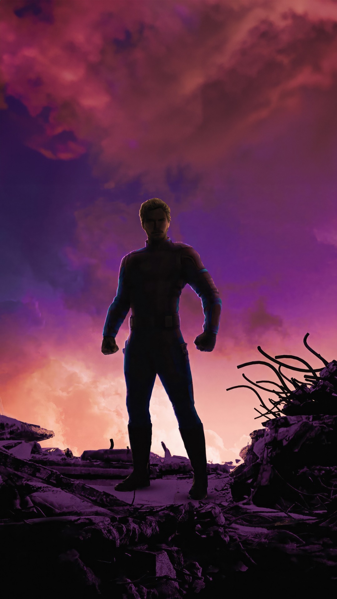 Star Lord in Guardians of the Galaxy Vol. 3 HD Phone Wallpaper