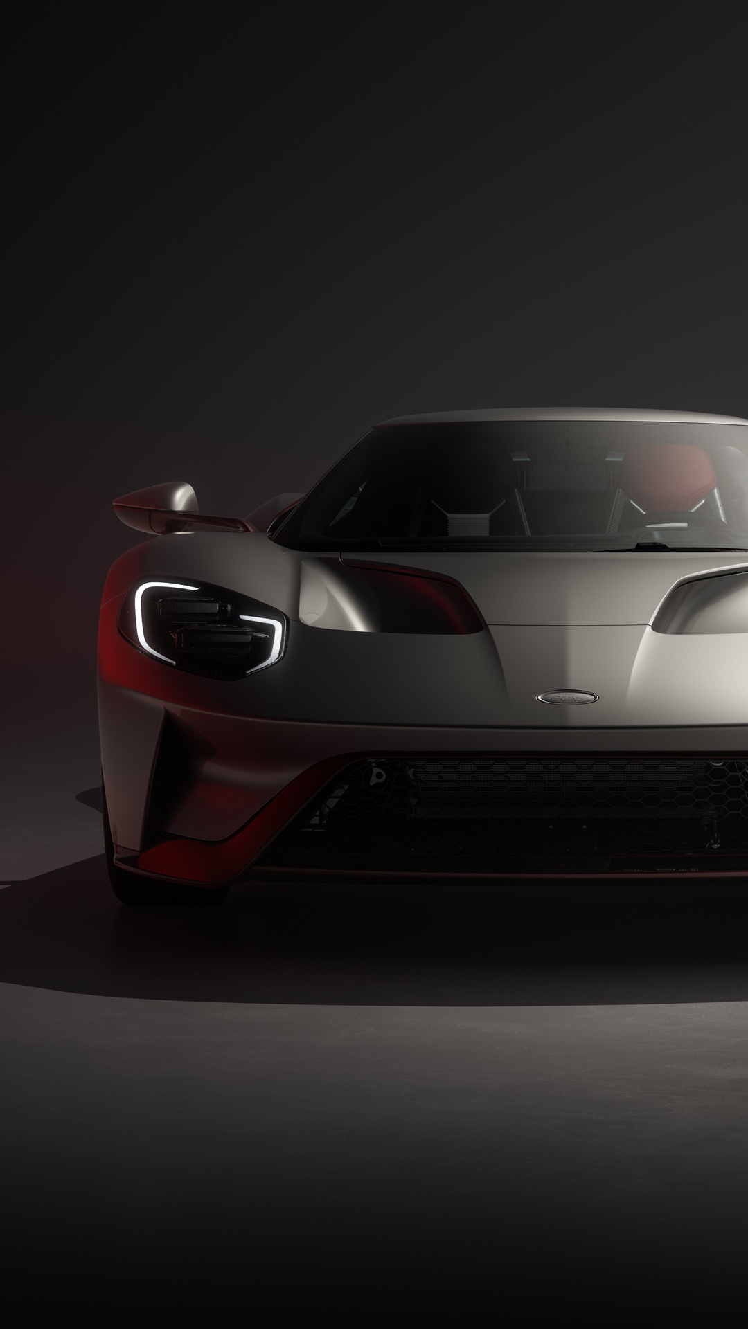 Ford GT car front view HD Phone Wallpaper