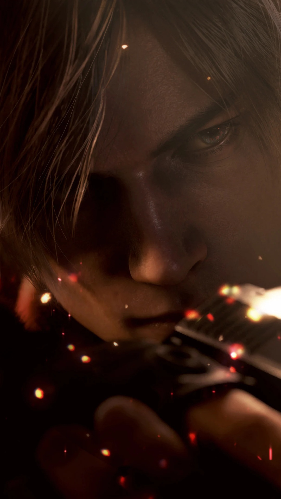 Leon S. Kennedy in Resident Evil 4 HD Phone Wallpaper