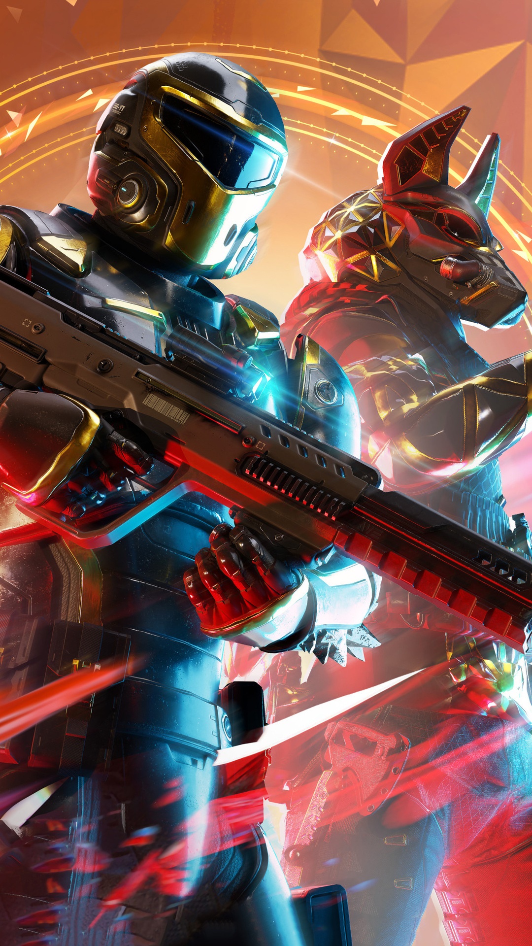 Shatterline artwork with futuristic soldiers HD Phone Wallpaper