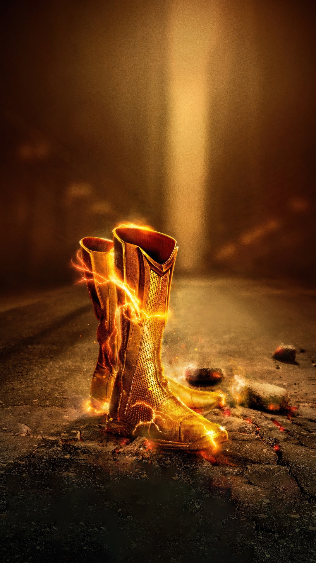 The Flash Season 9 Boots HD Phone Wallpaper