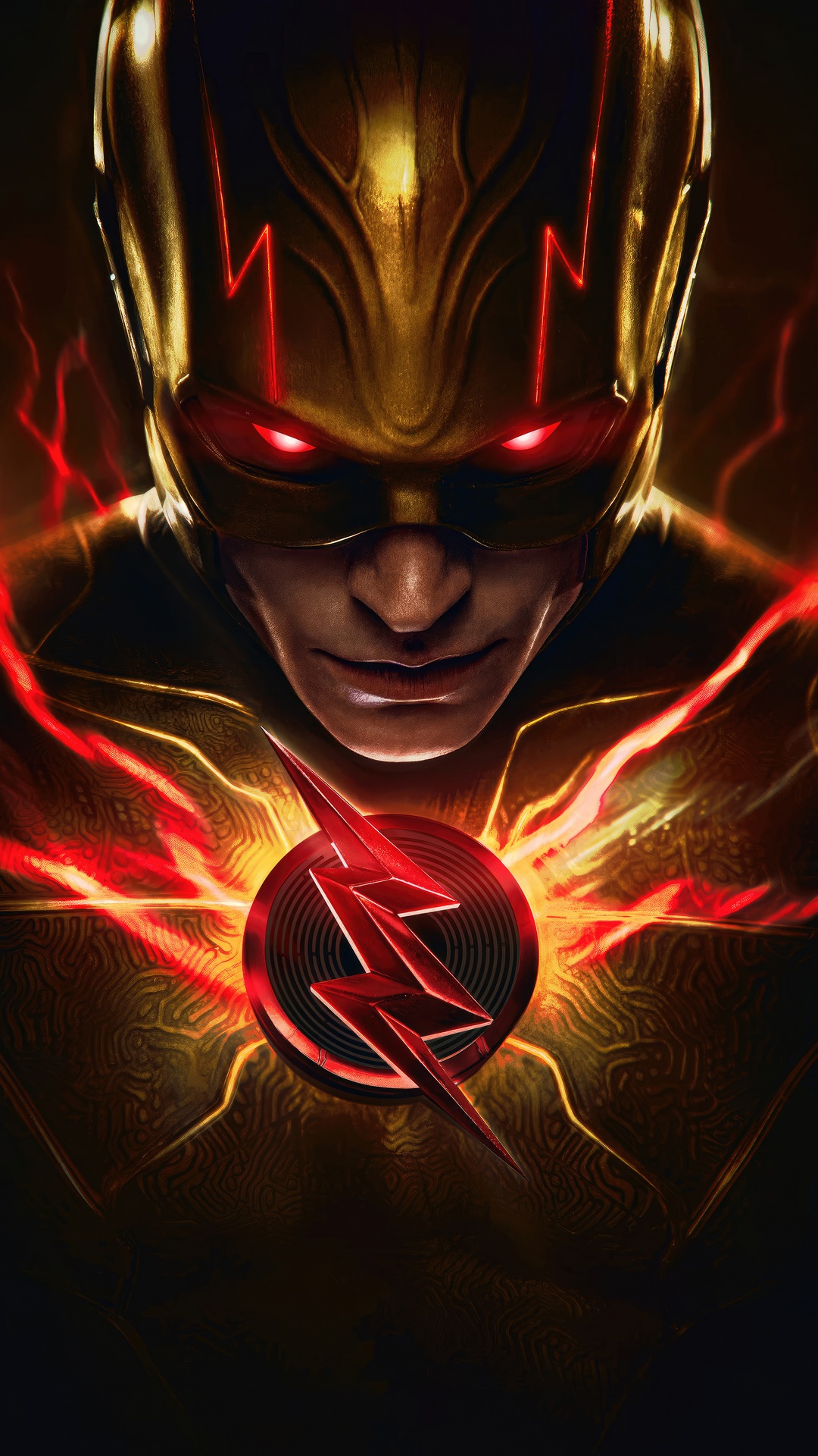 Reverse Flash Artwork 4K HD Phone Wallpaper