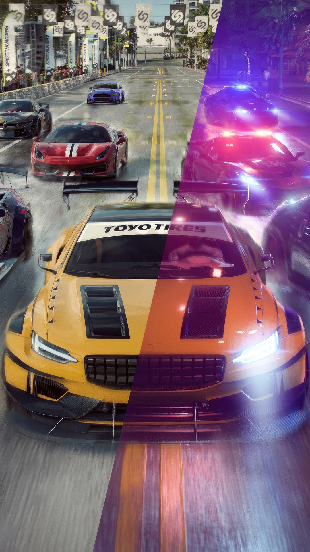 Need for Speed Heat 4K racing cars HD Phone Wallpaper