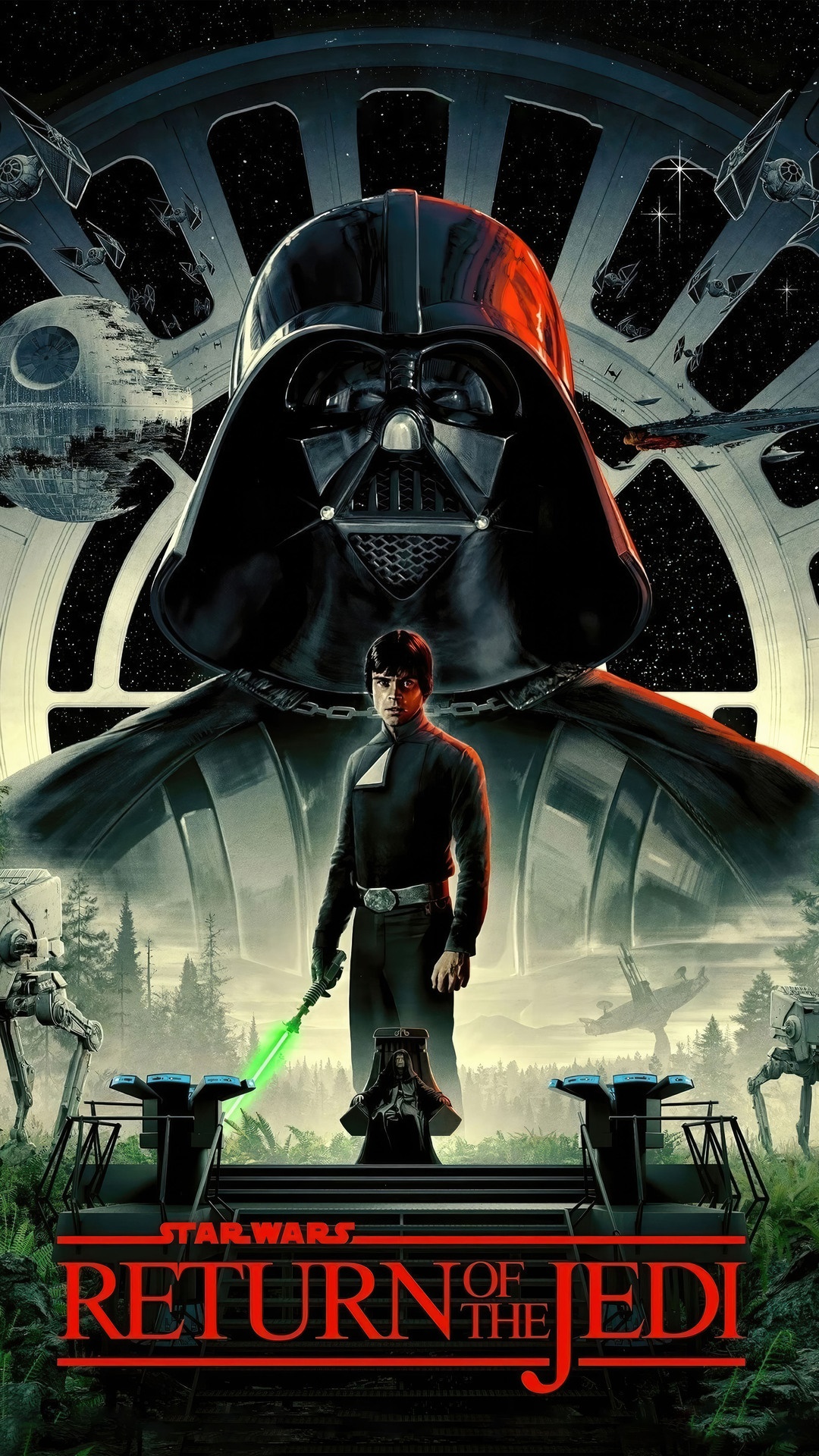 Star Wars Return of the Jedi Poster HD Phone Wallpaper