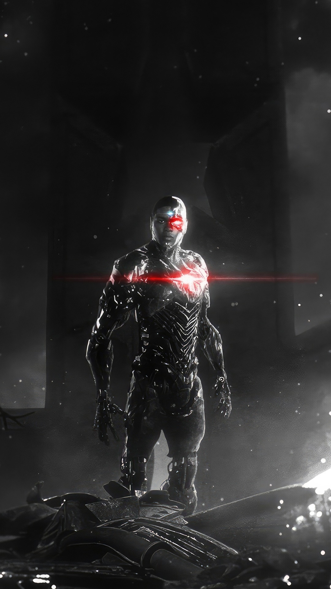 Cyborg from Justice League 4K HD Phone Wallpaper