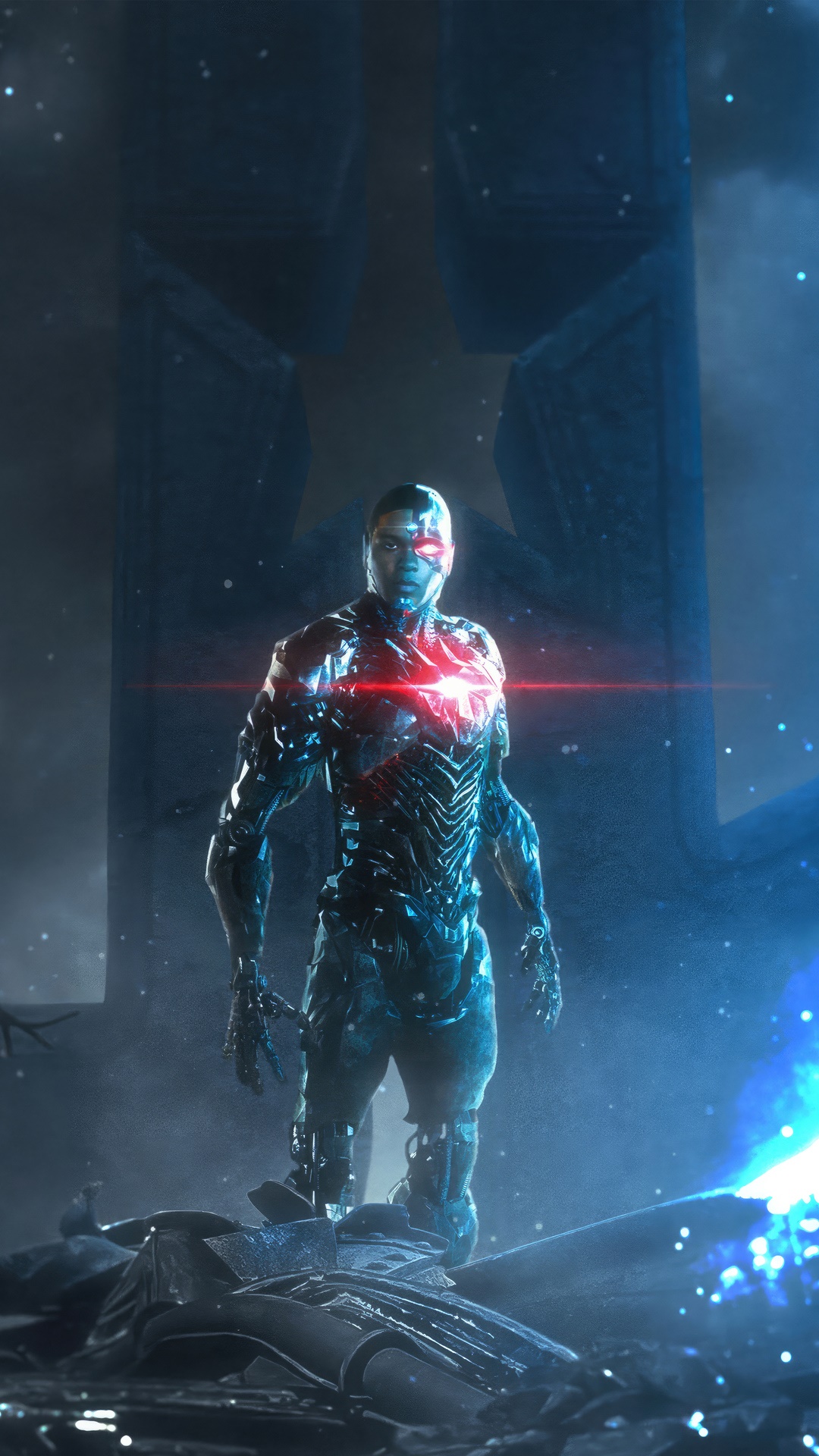 Cyborg from Justice League 4K HD Phone Wallpaper