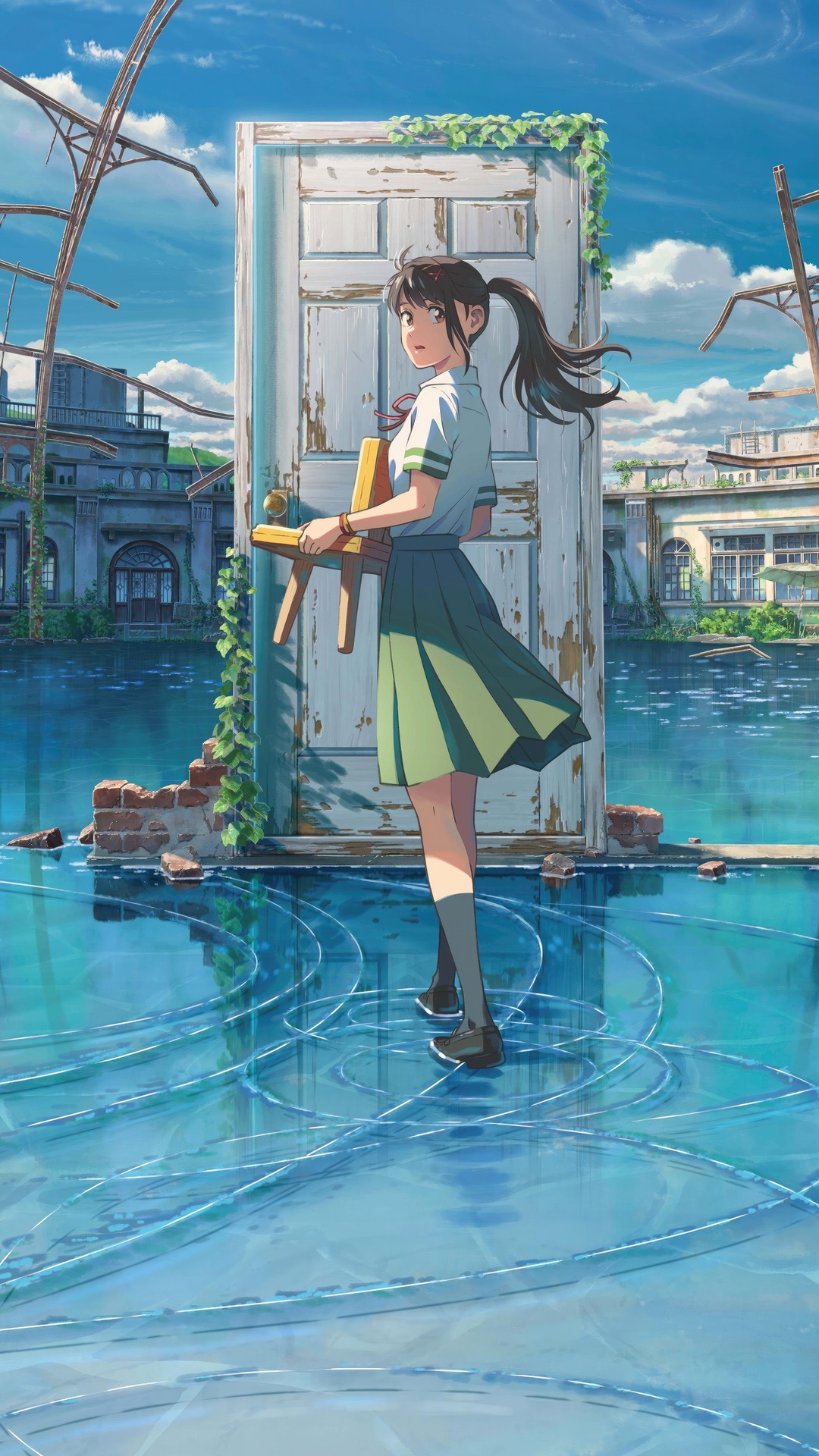 Suzume no Tojimari HD Phone Wallpaper