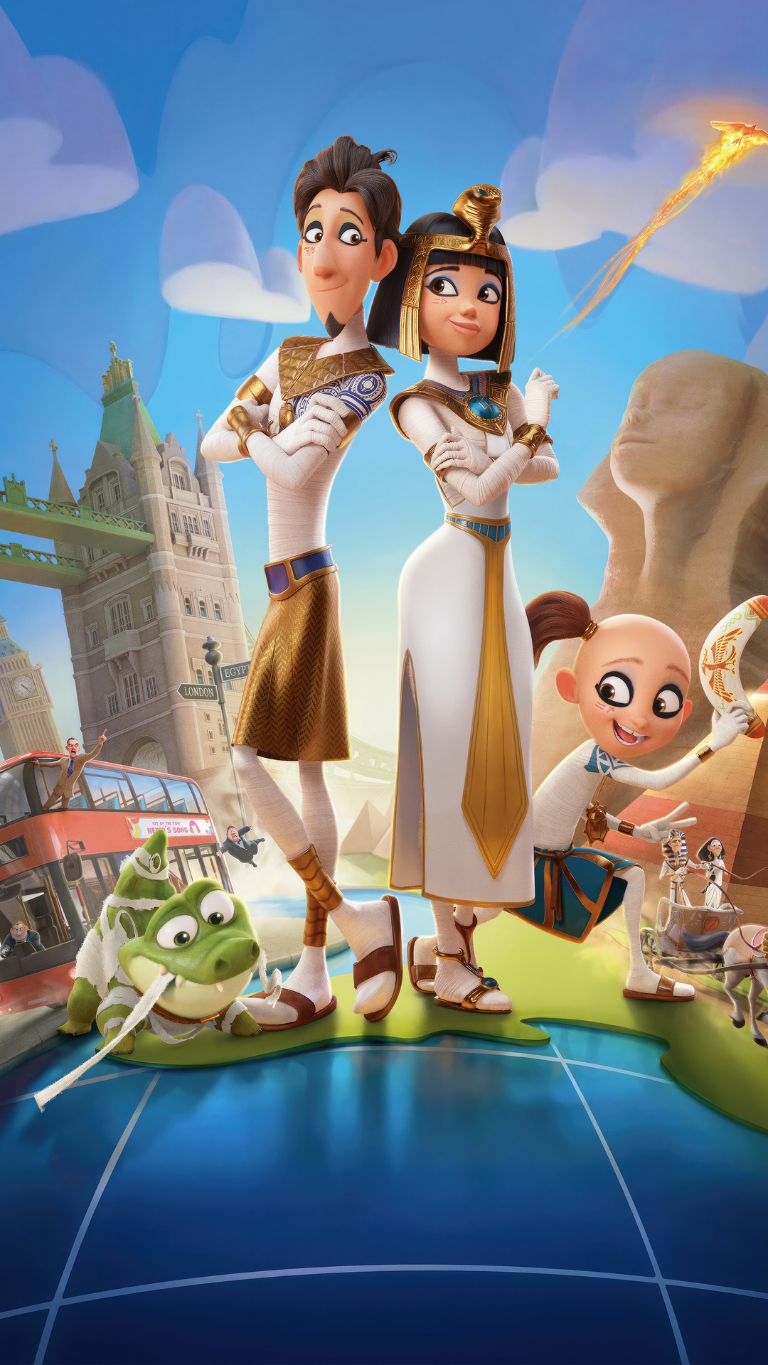 Mummies Animated Movie Poster HD Phone Wallpaper