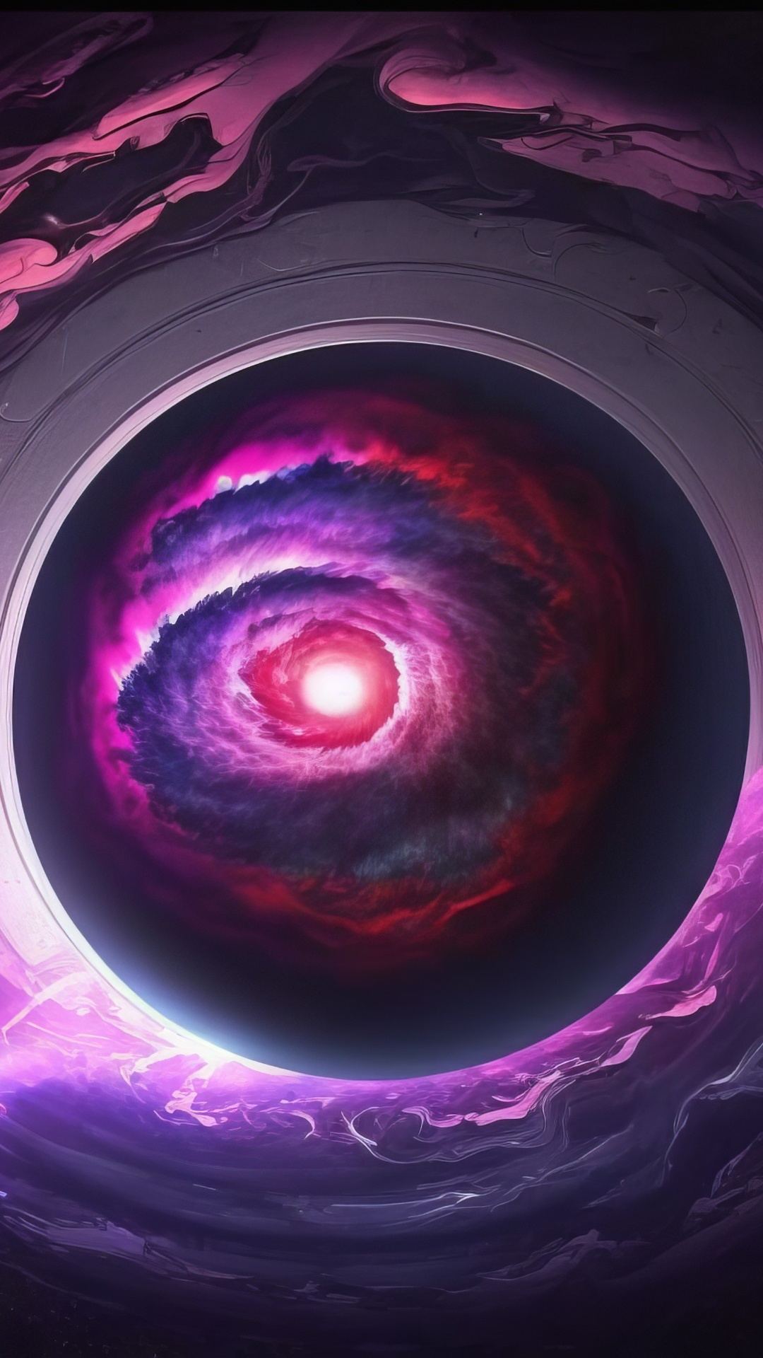 Digital Universe Nebula Artwork HD Phone Wallpaper