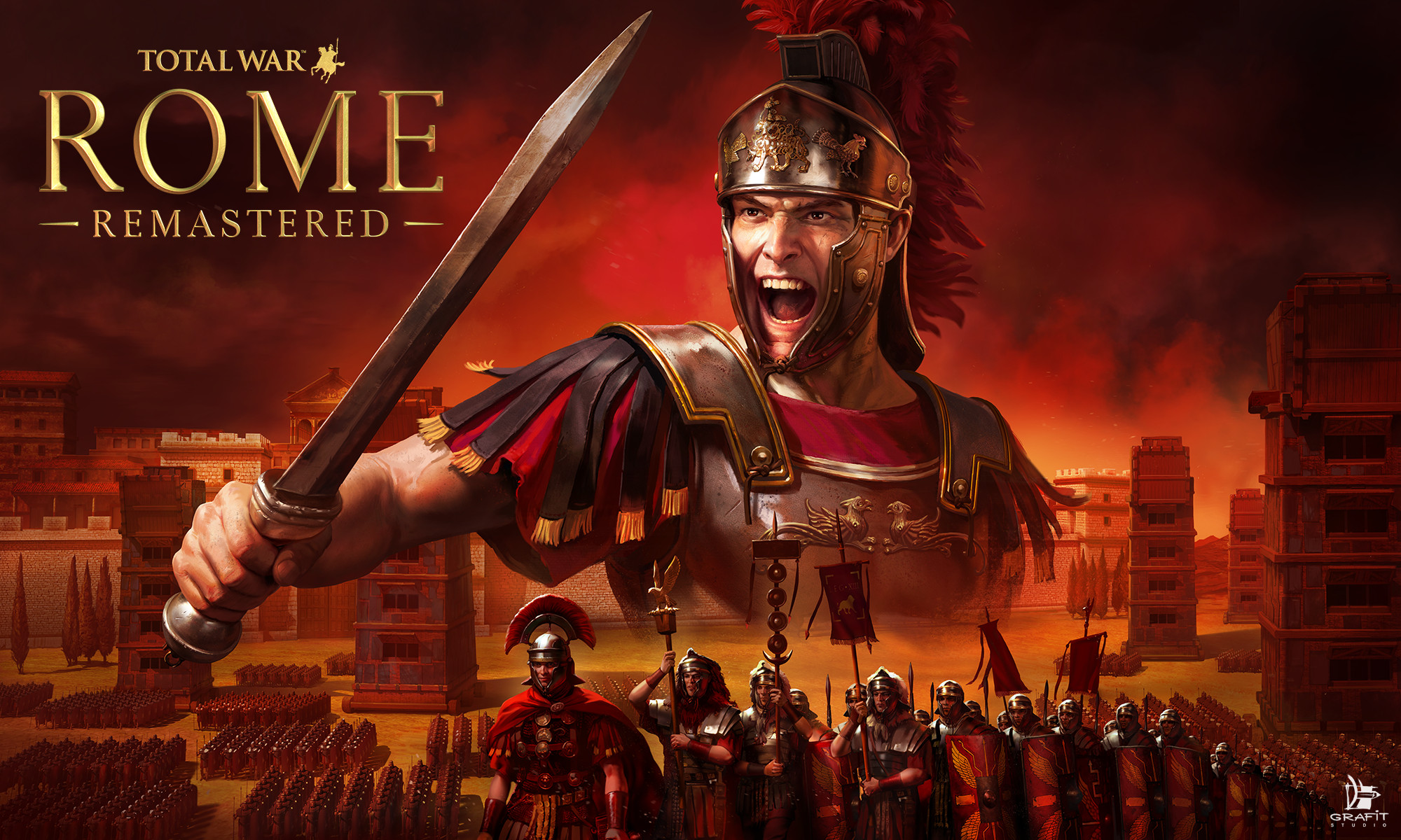 Total War: Rome Remastered Game Art HD Wallpaper