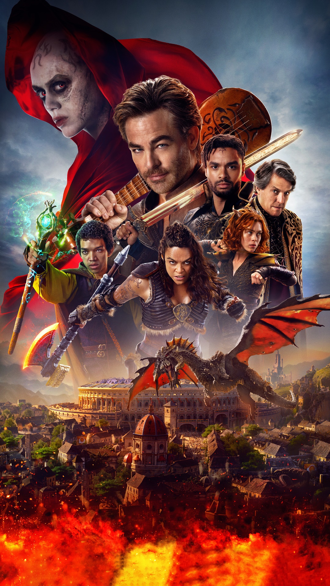 Dungeons & Dragons: Honor Among Thieves Movie Poster HD Phone Wallpaper