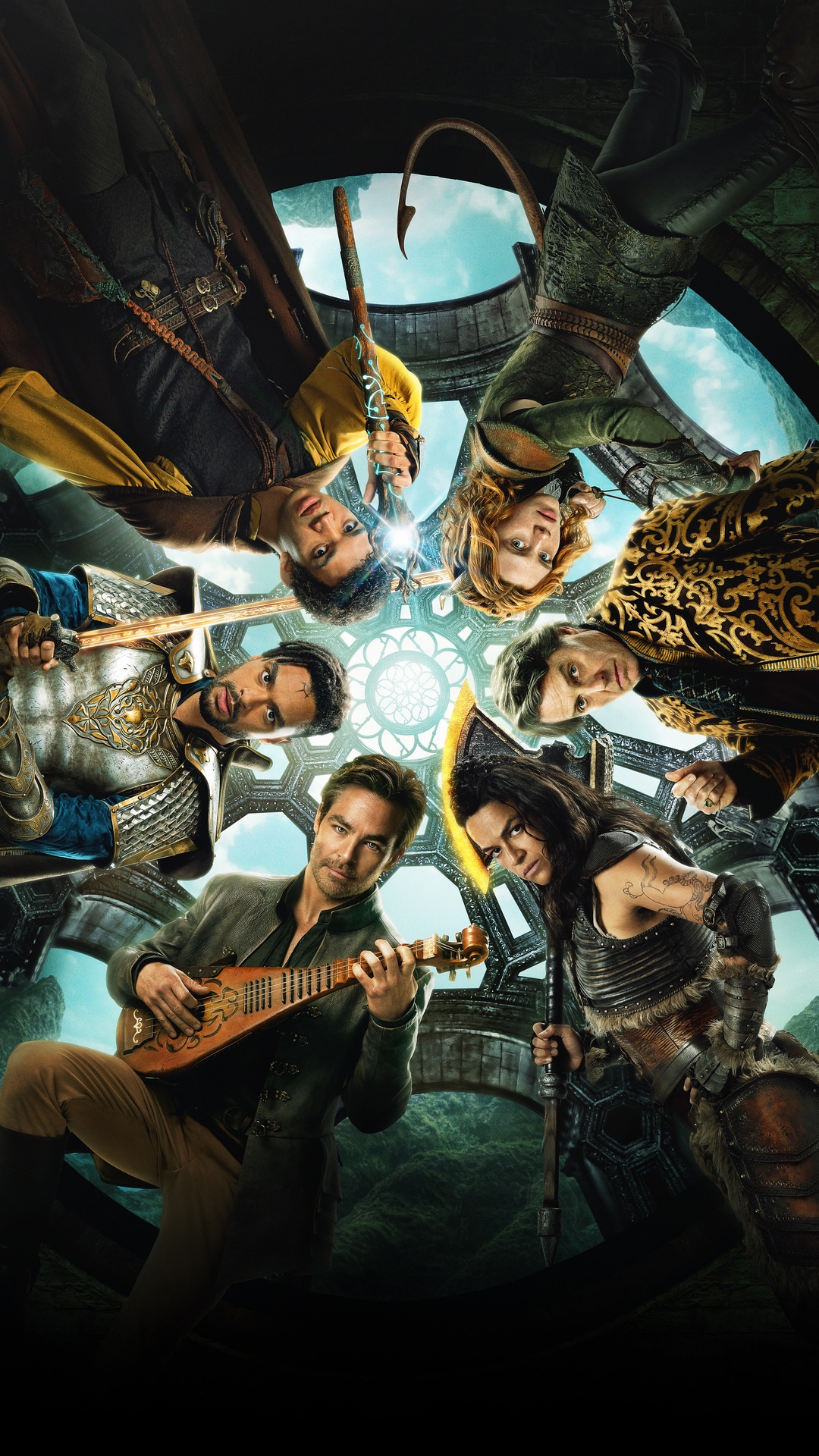 Dungeons & Dragons: Honor Among Thieves Movie Poster HD Phone Wallpaper