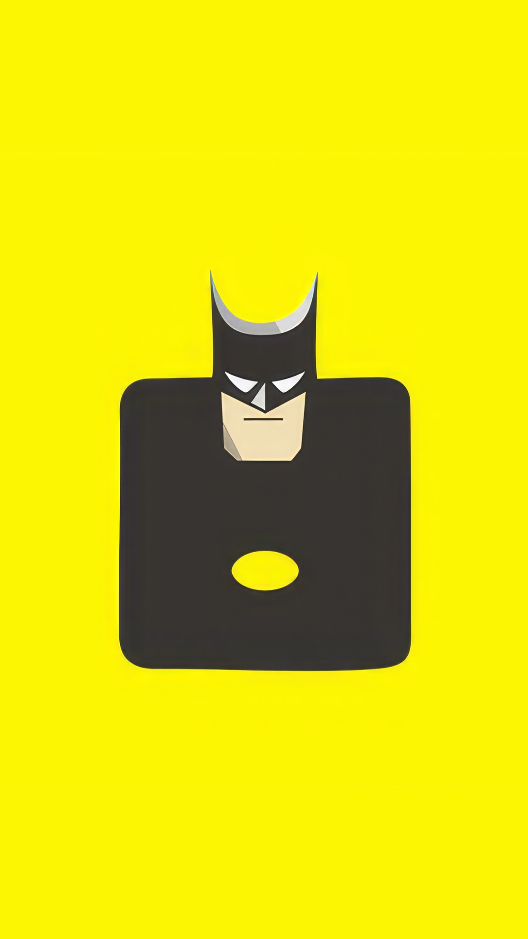 Minimalist Batman Artwork 4K HD Phone Wallpaper