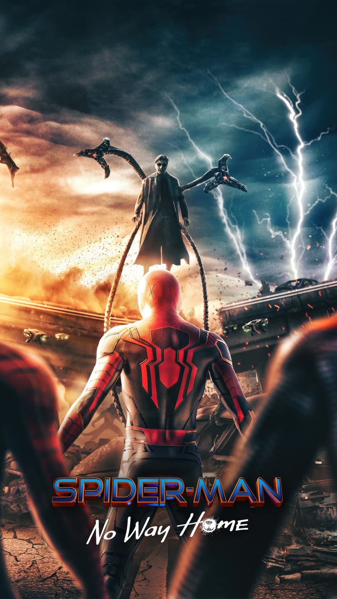 Spider-Man No Way Home Poster HD Phone Wallpaper