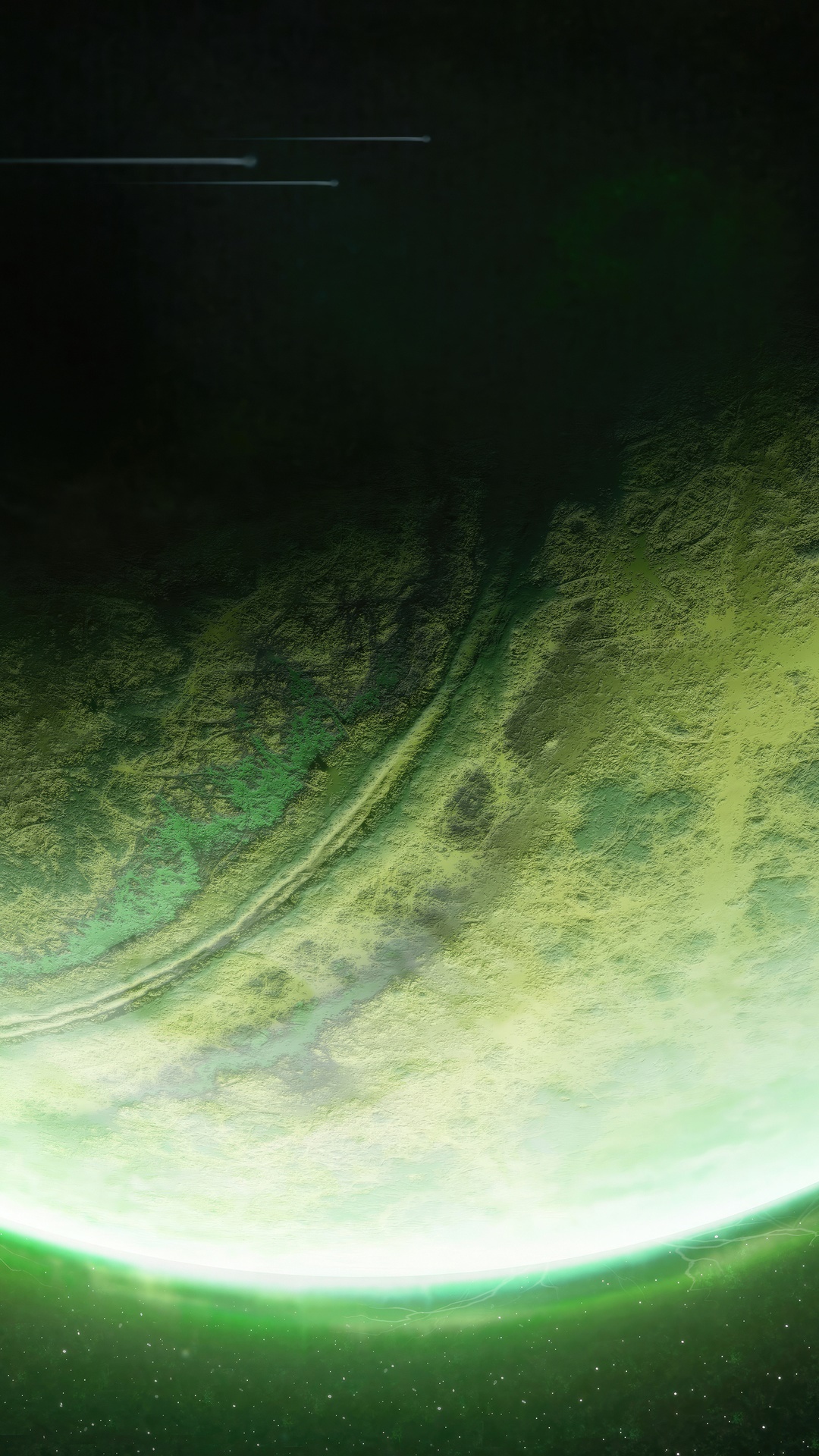 Digital Planet Artwork HD Phone Wallpaper