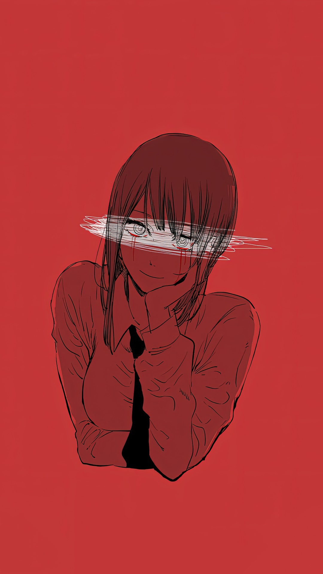 Chainsaw Man Makima Anime Artwork HD Phone Wallpaper