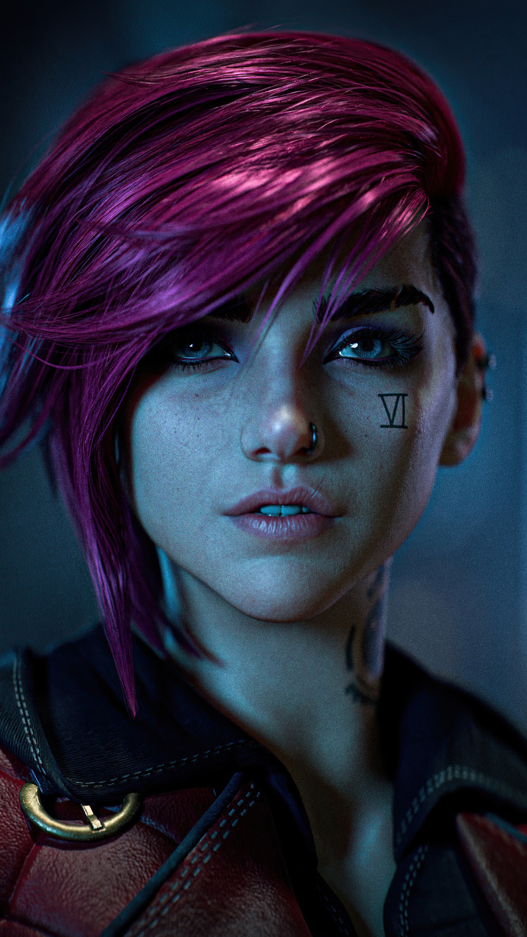 Vi from League of Legends 4K HD Phone Wallpaper