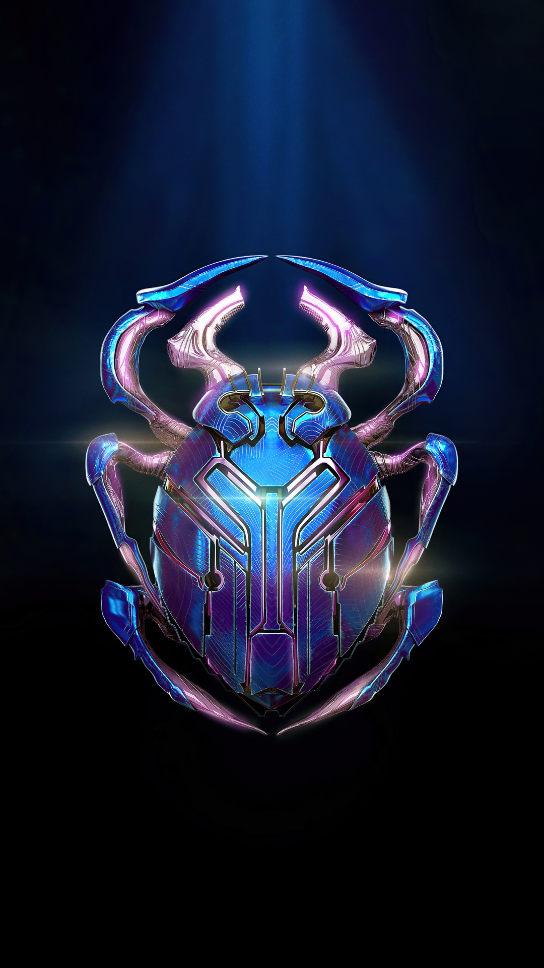 Blue Beetle movie symbol HD Phone Wallpaper
