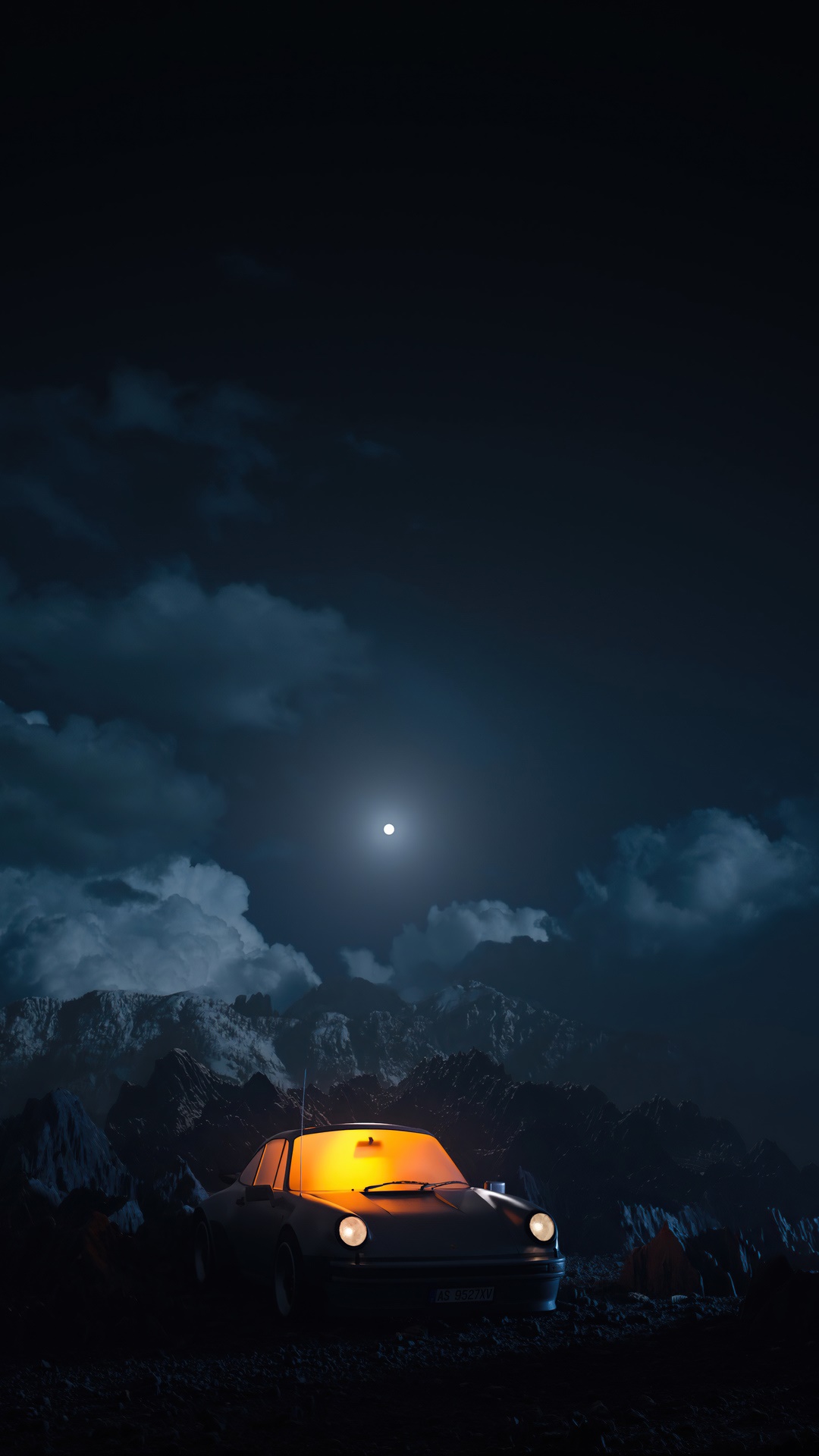 Outrun Artwork 4K HD Phone Wallpaper