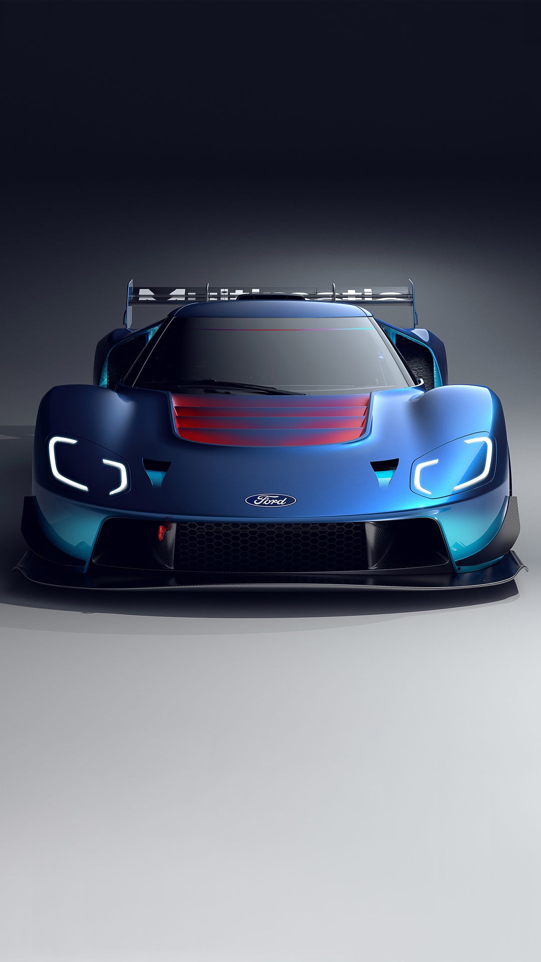 Ford GT Mk IV race car front view HD Phone Wallpaper