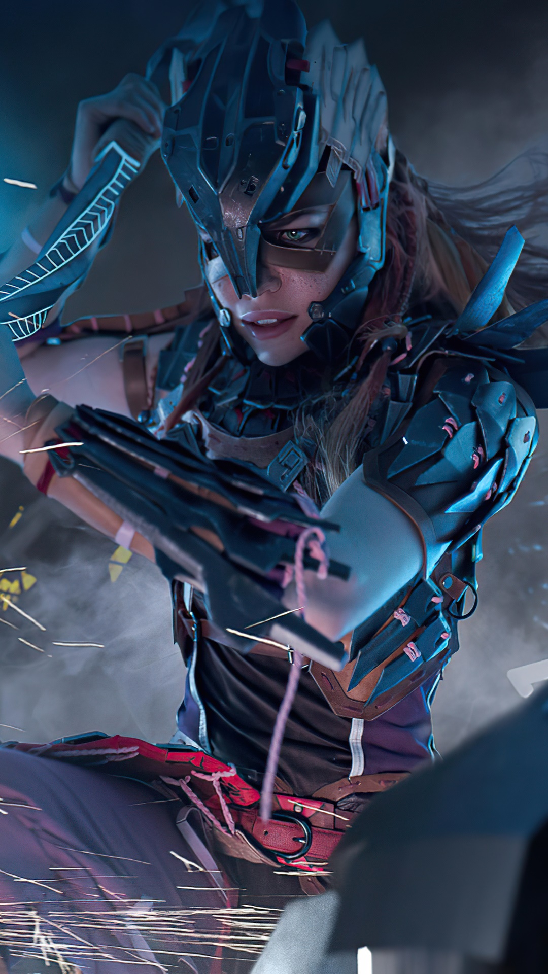 Aloy from Horizon Zero Dawn Cosplay HD Phone Wallpaper