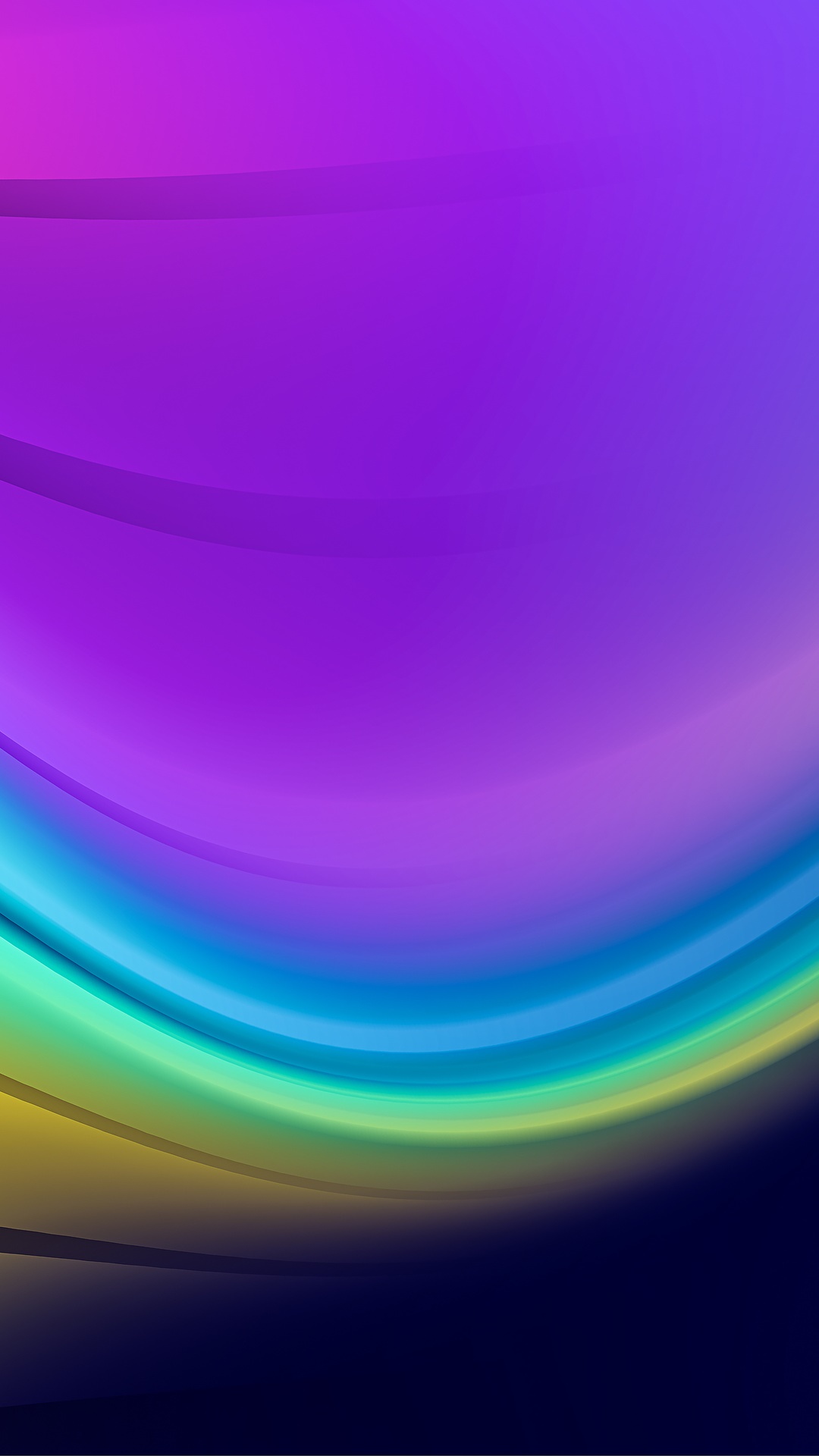 Abstract digital art with purple and blue gradients HD Phone Wallpaper