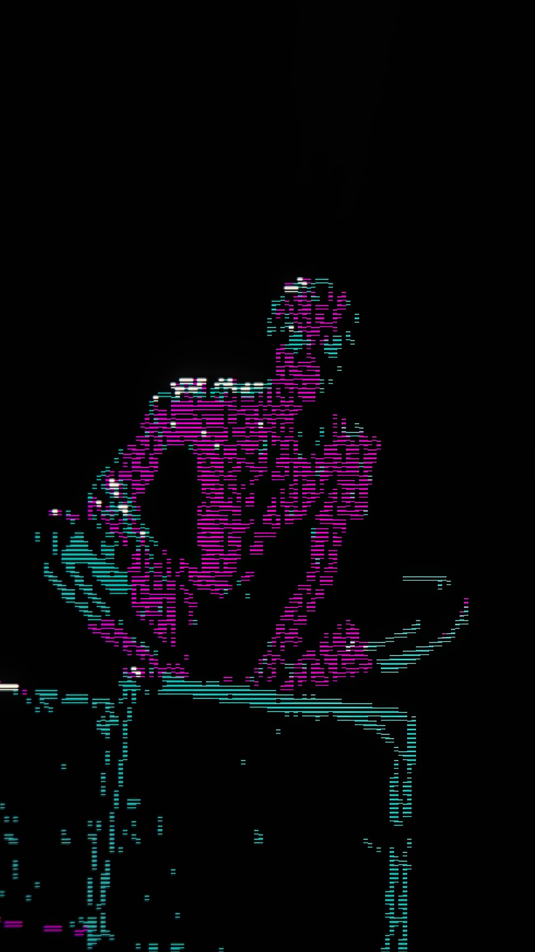 Spiderman artwork in purple and teal HD Phone Wallpaper