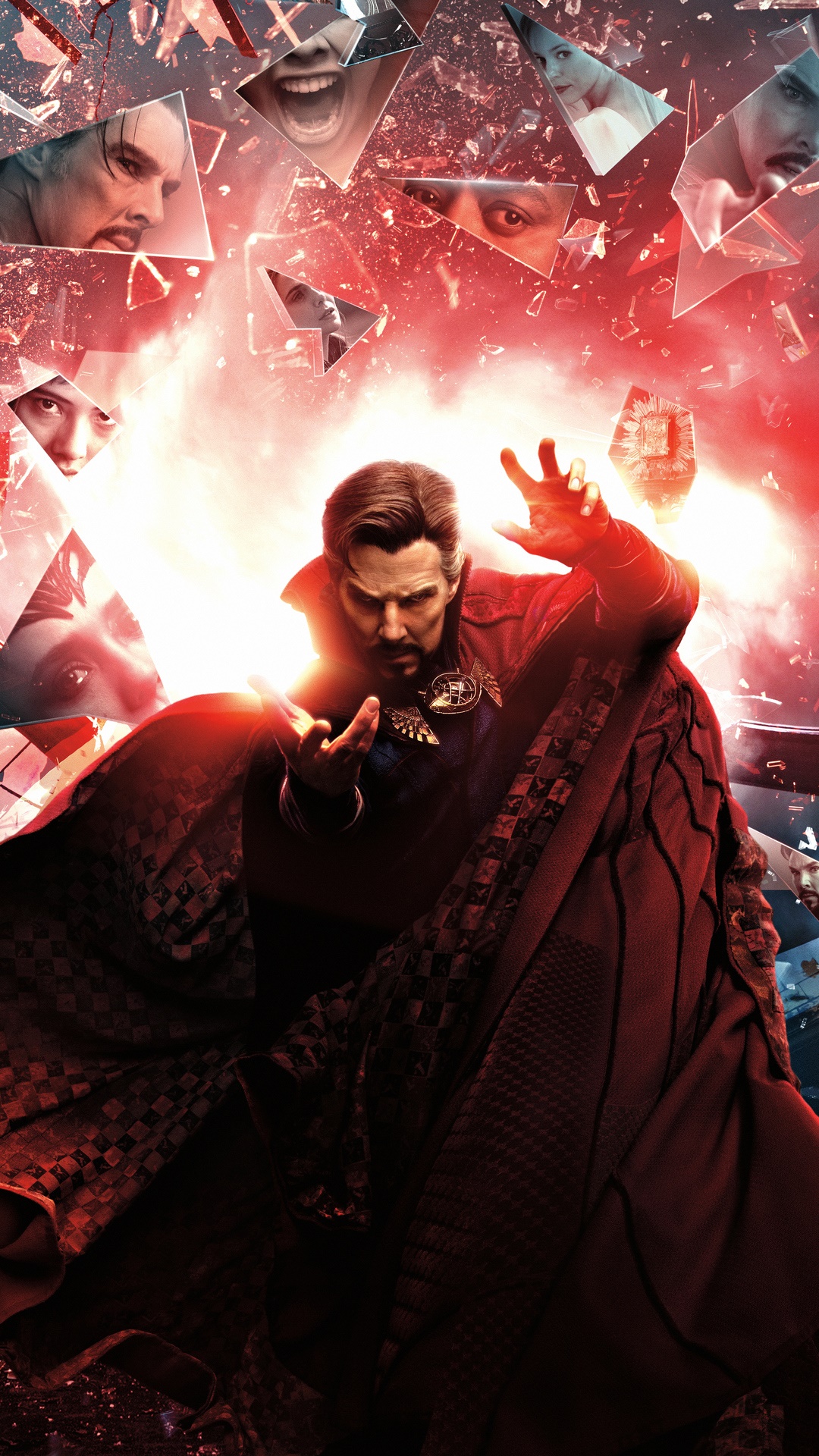 Doctor Strange in the Multiverse of Madness Movie Poster HD Phone Wallpaper