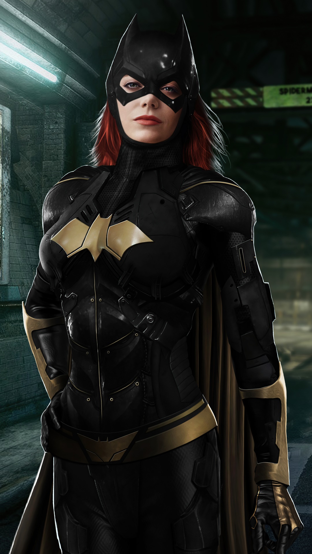 Batgirl Artwork 4K HD Phone Wallpaper