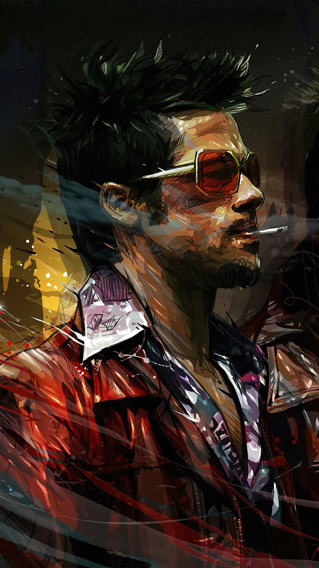 Fight Club 4K Art of Tyler Durden HD Phone Wallpaper