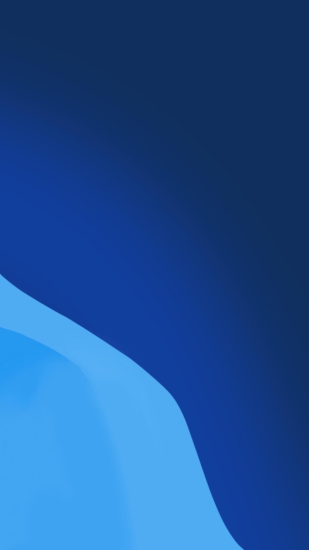 Abstract blue and light blue wavy shapes HD Phone Wallpaper