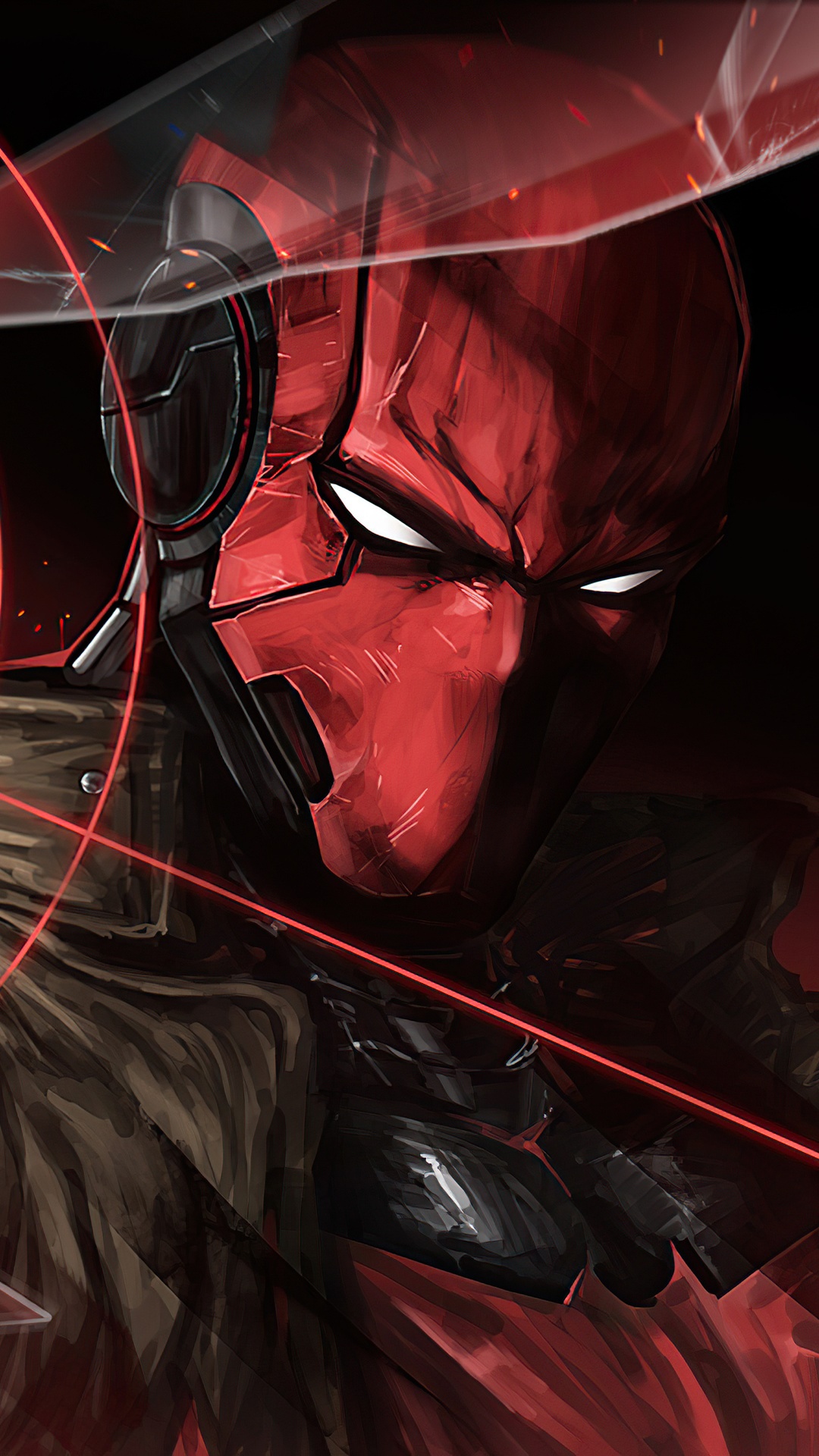Red Hood in 4K Artstation HD Phone Wallpaper