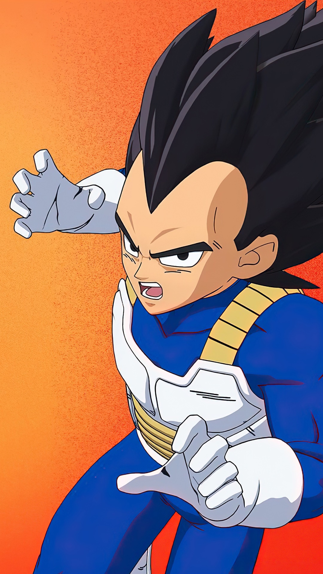 Vegeta from Dragon Ball in Fortnite 4K HD Phone Wallpaper