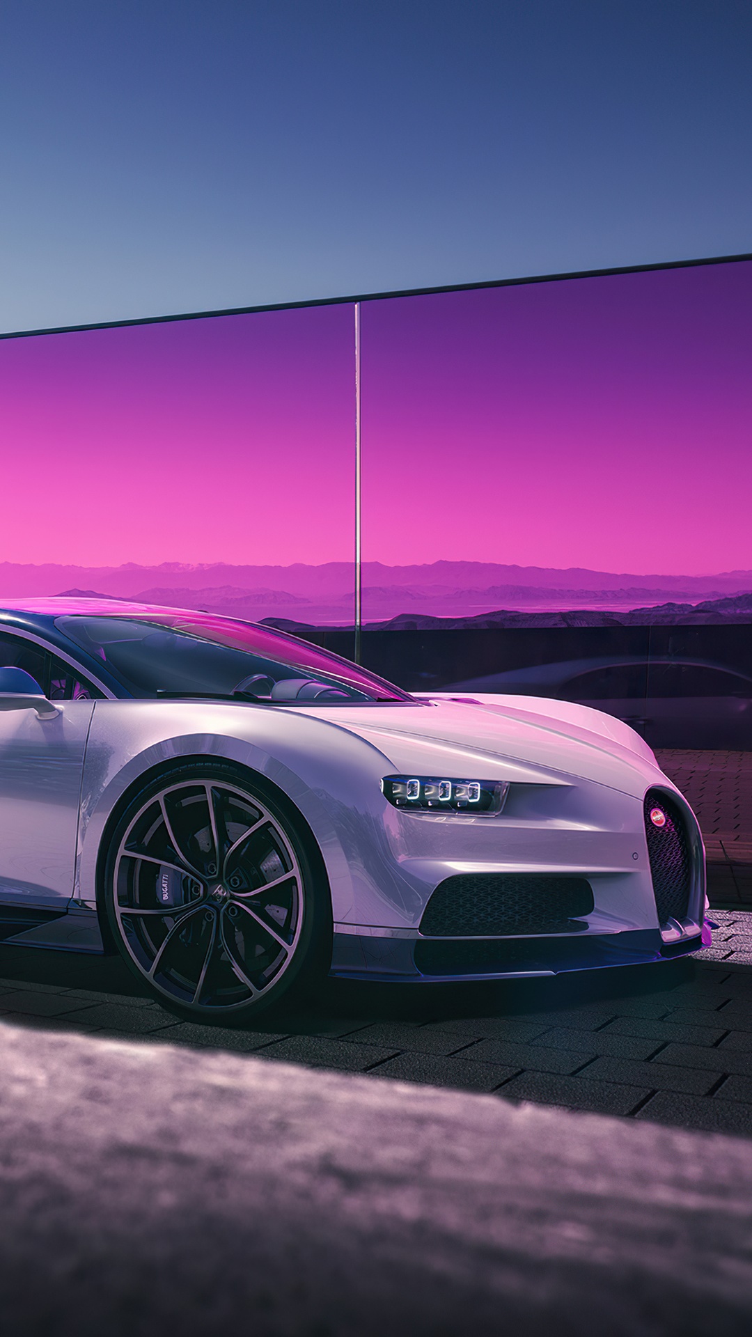 Bugatti Chiron 4K HD Phone Wallpaper