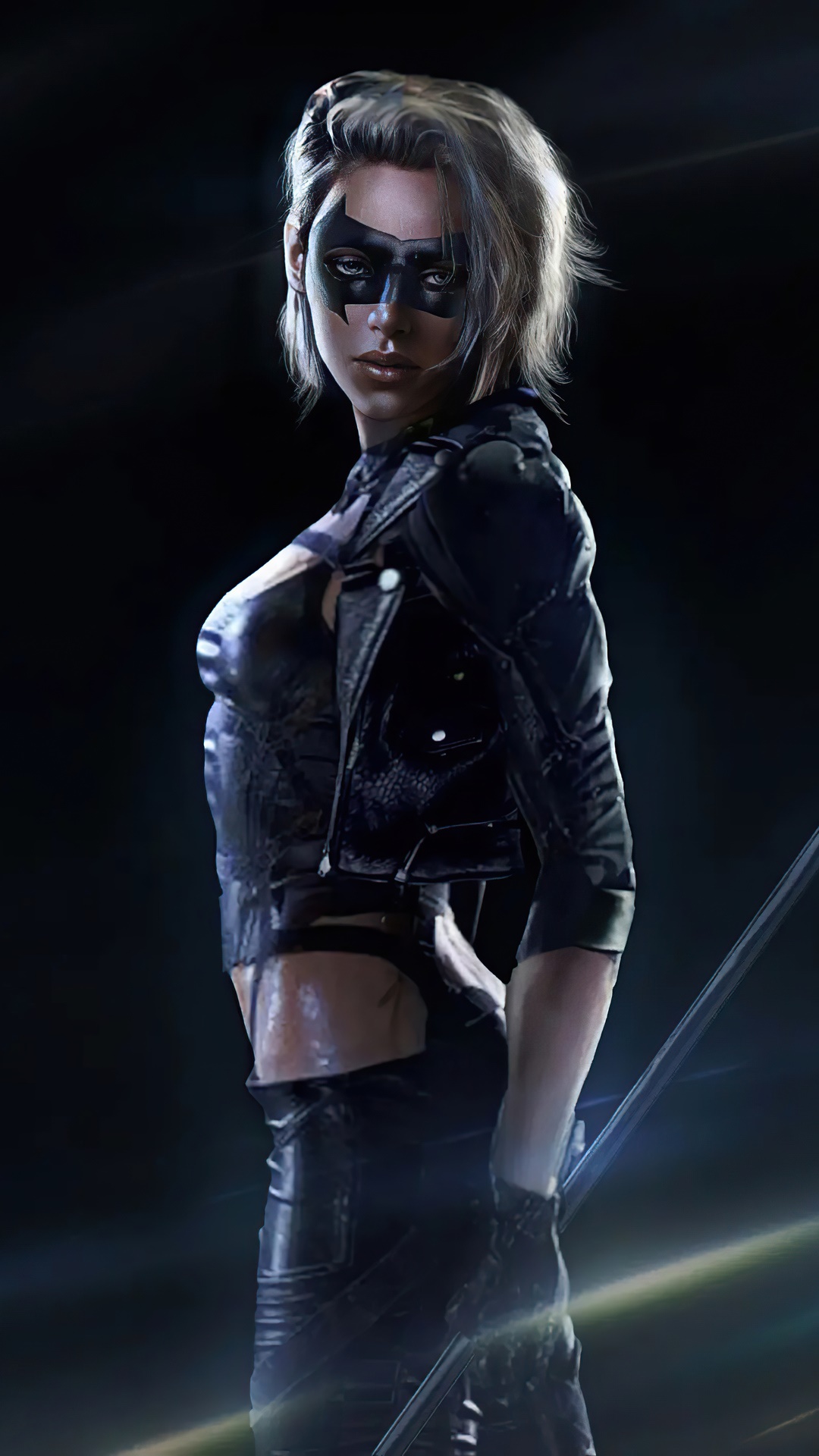 Black Canary concept art by artist HD Phone Wallpaper