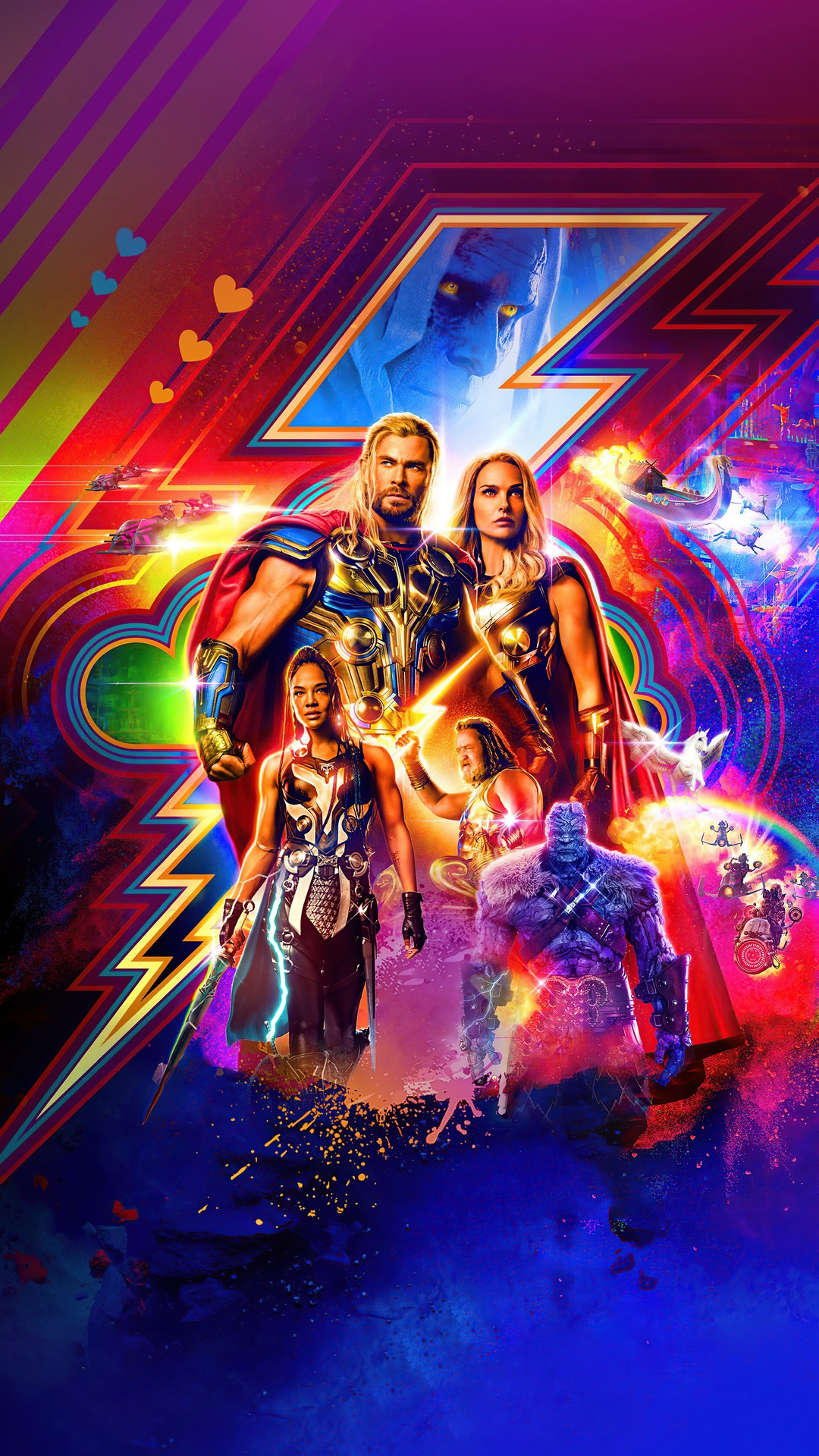 Thor Love and Thunder Movie Poster HD Phone Wallpaper