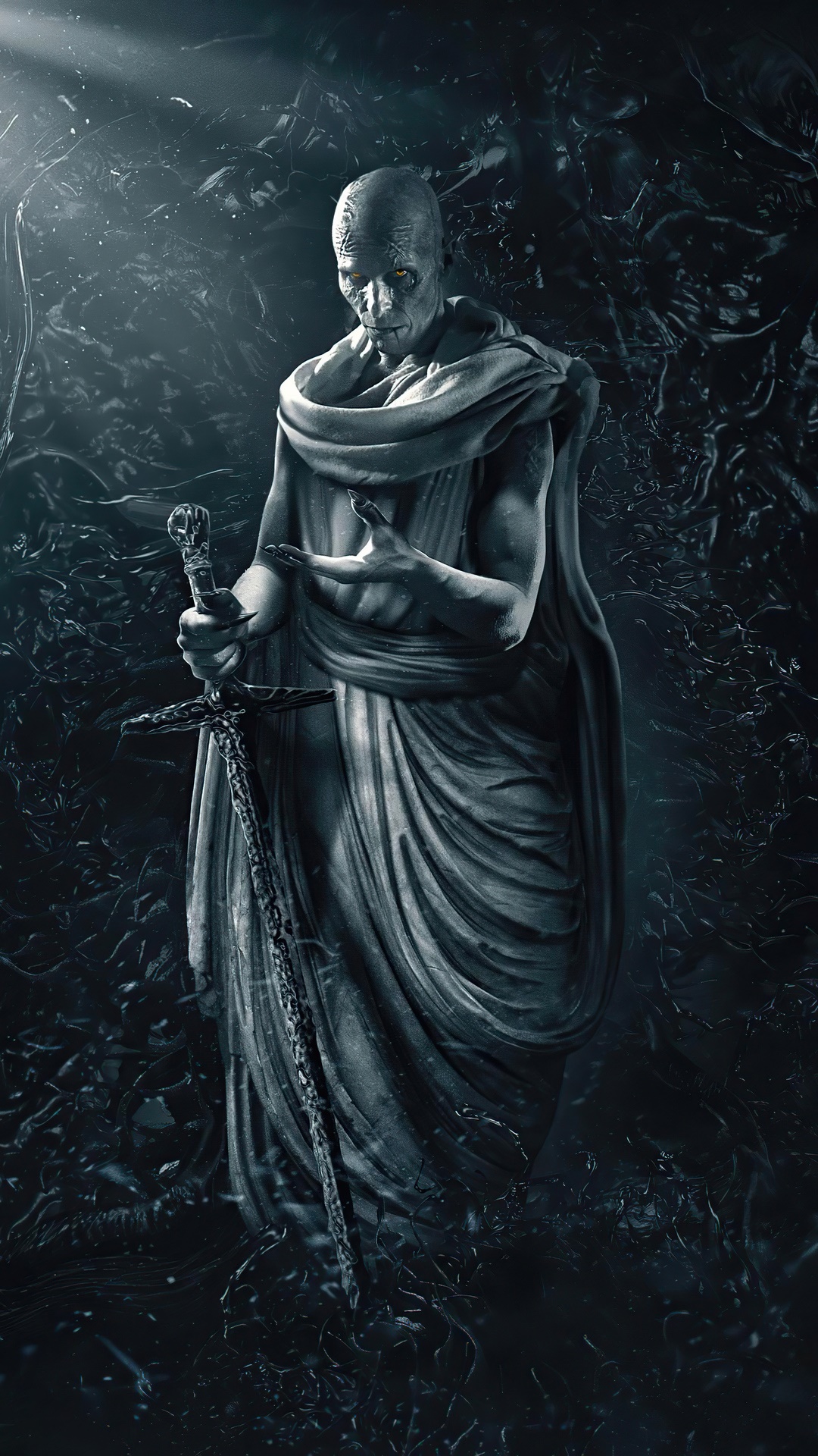 Gorr the God Butcher from Thor Love and Thunder HD Phone Wallpaper