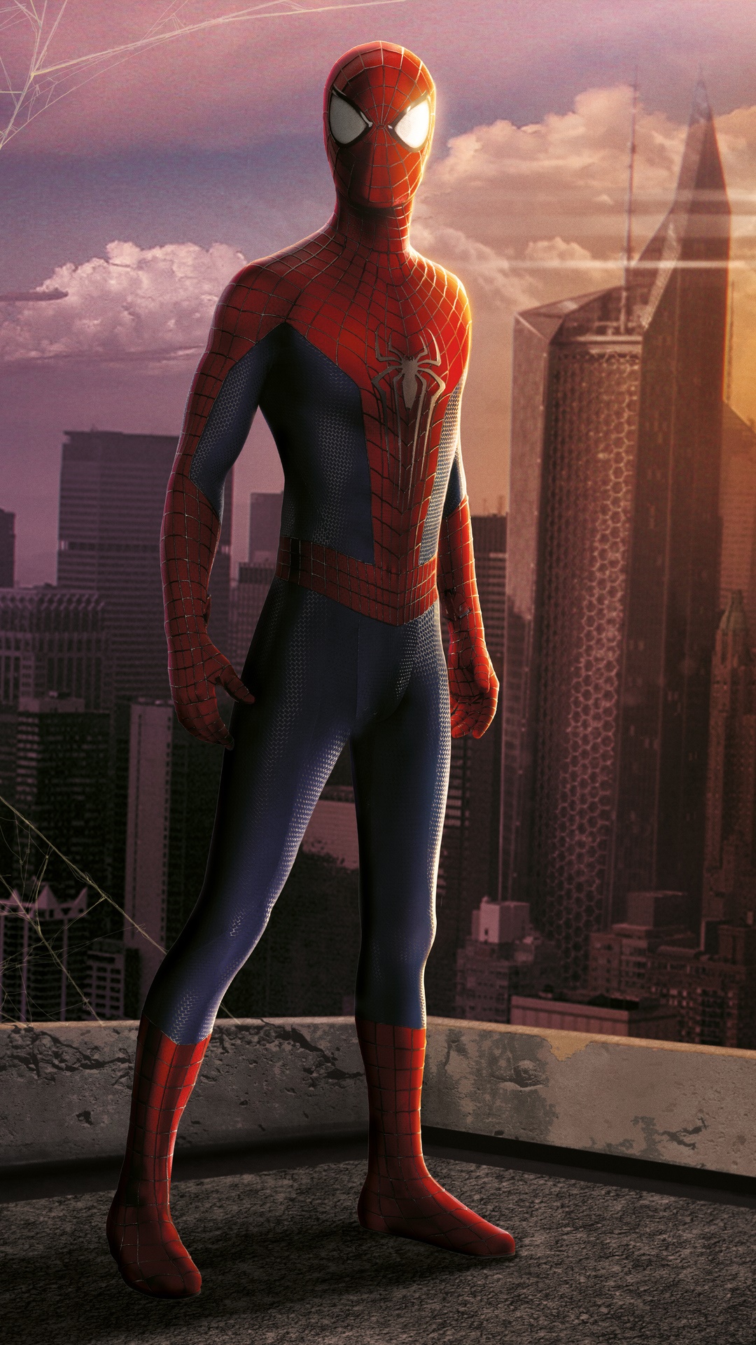 Spiderman artwork by an artist HD Phone Wallpaper